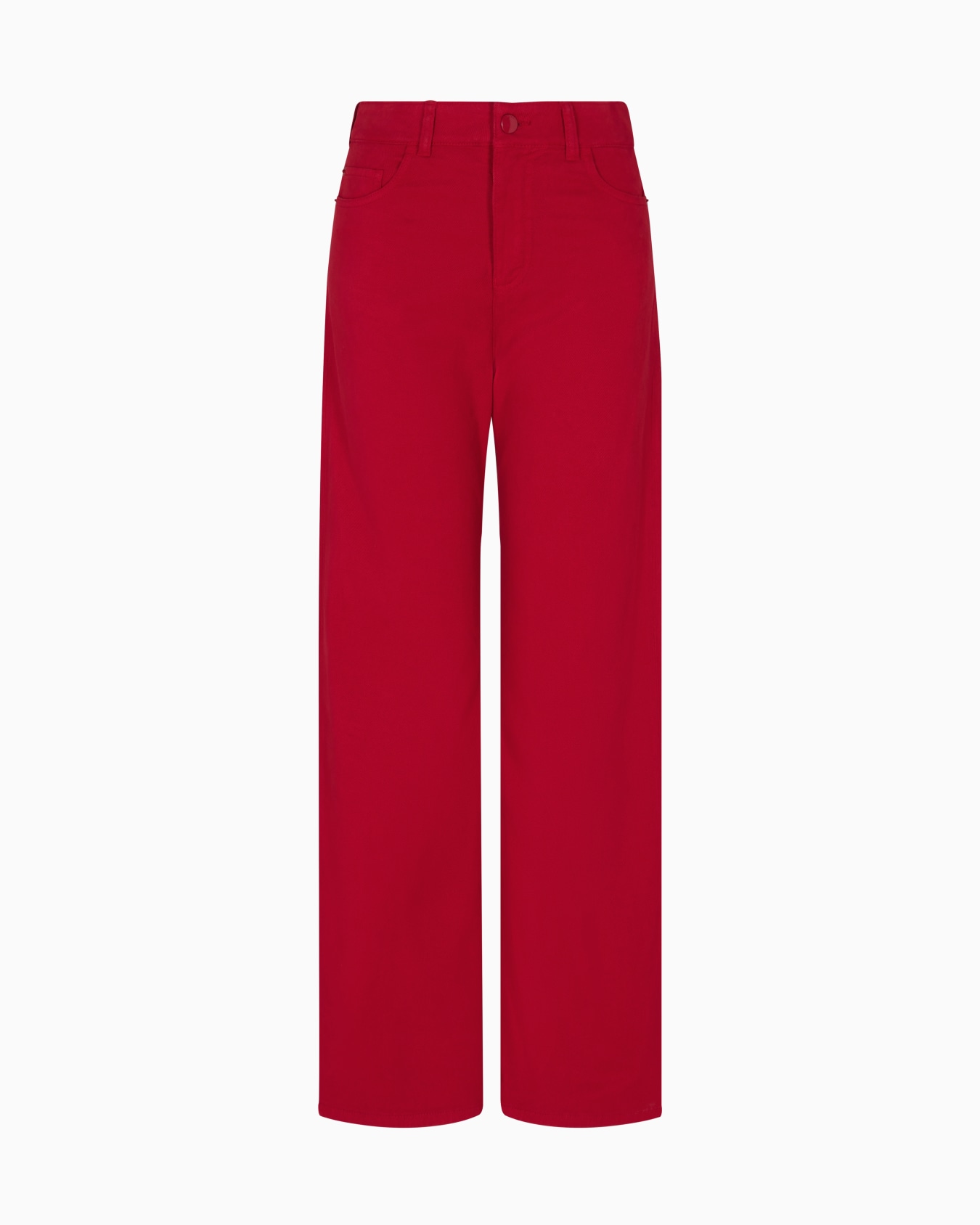 J33 Mid-rise, cropped wide-leg jeans in garment-dyed stretch drill Slide 0