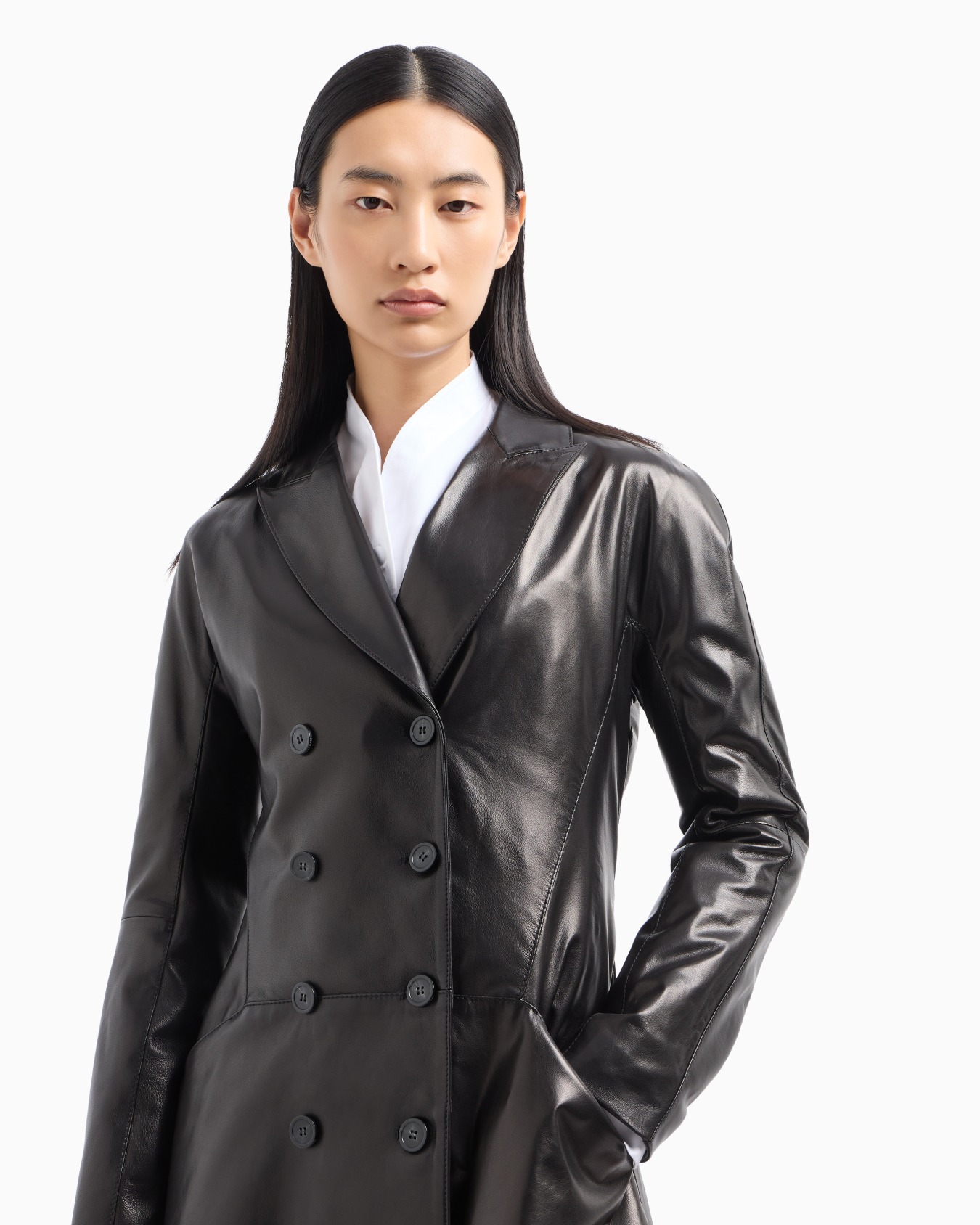 Leather Outerwear Slide 5