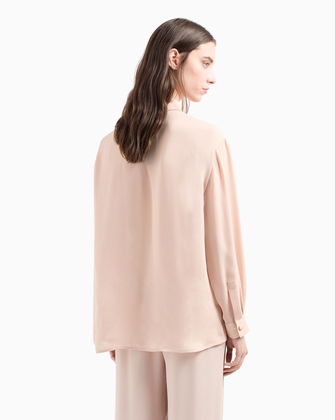 Chemise en double georgette de soie Icon Diapositive 3