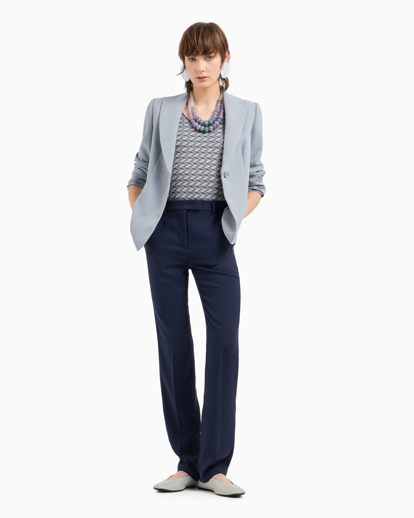 Pantalon en gabardine technique Diapositive 3