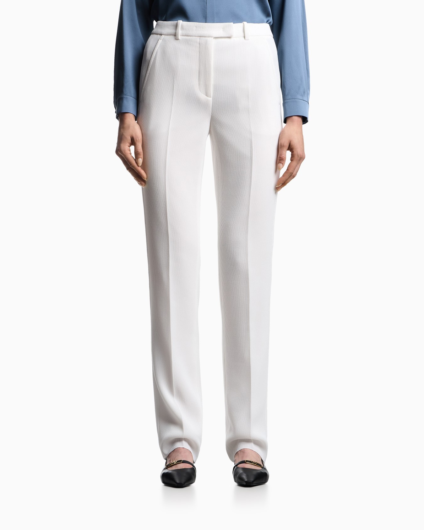 Pantalones de tejido técnico con trama wafer ASV Diapositiva 3