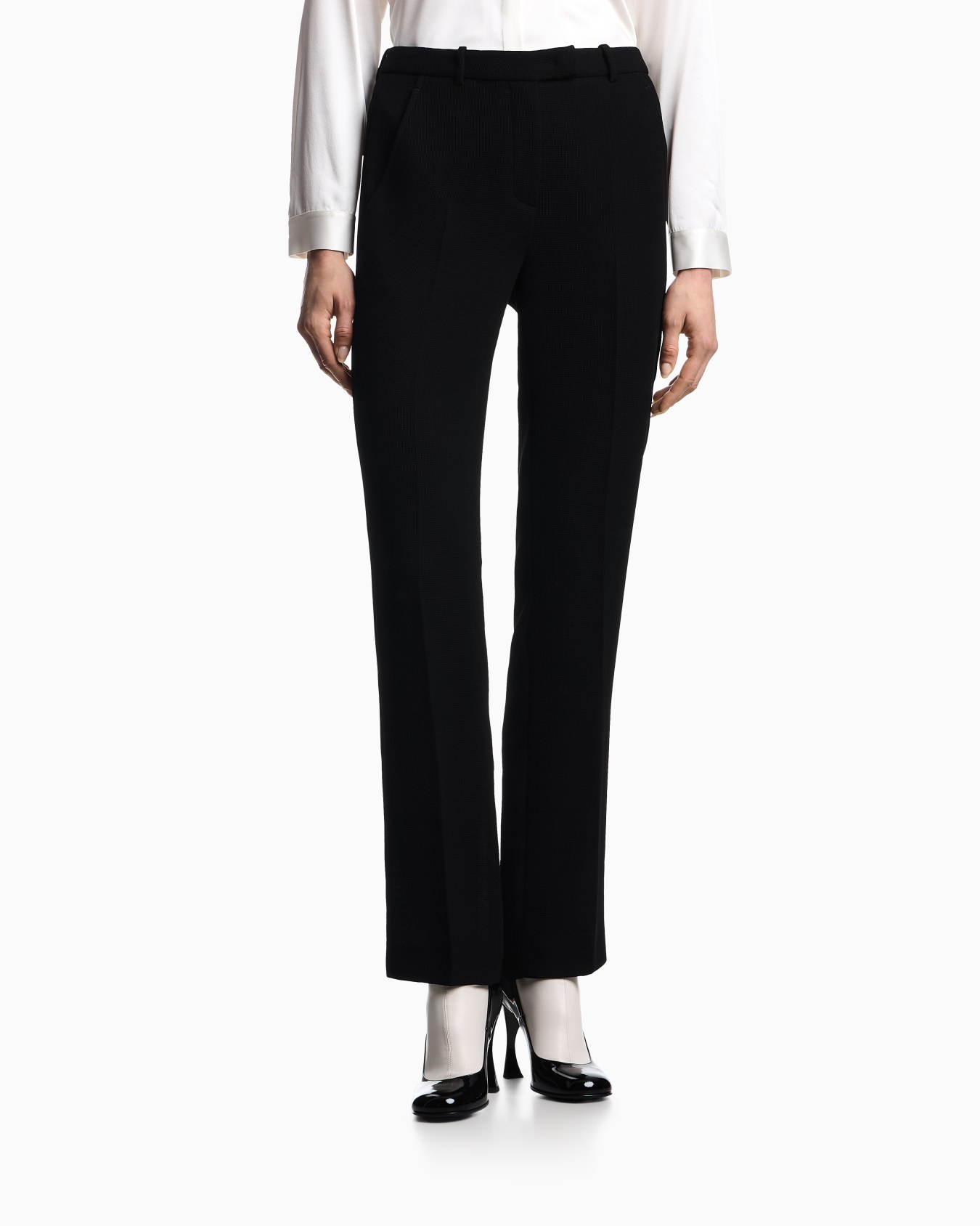 Pantalones de tejido técnico con trama wafer ASV Diapositiva 3