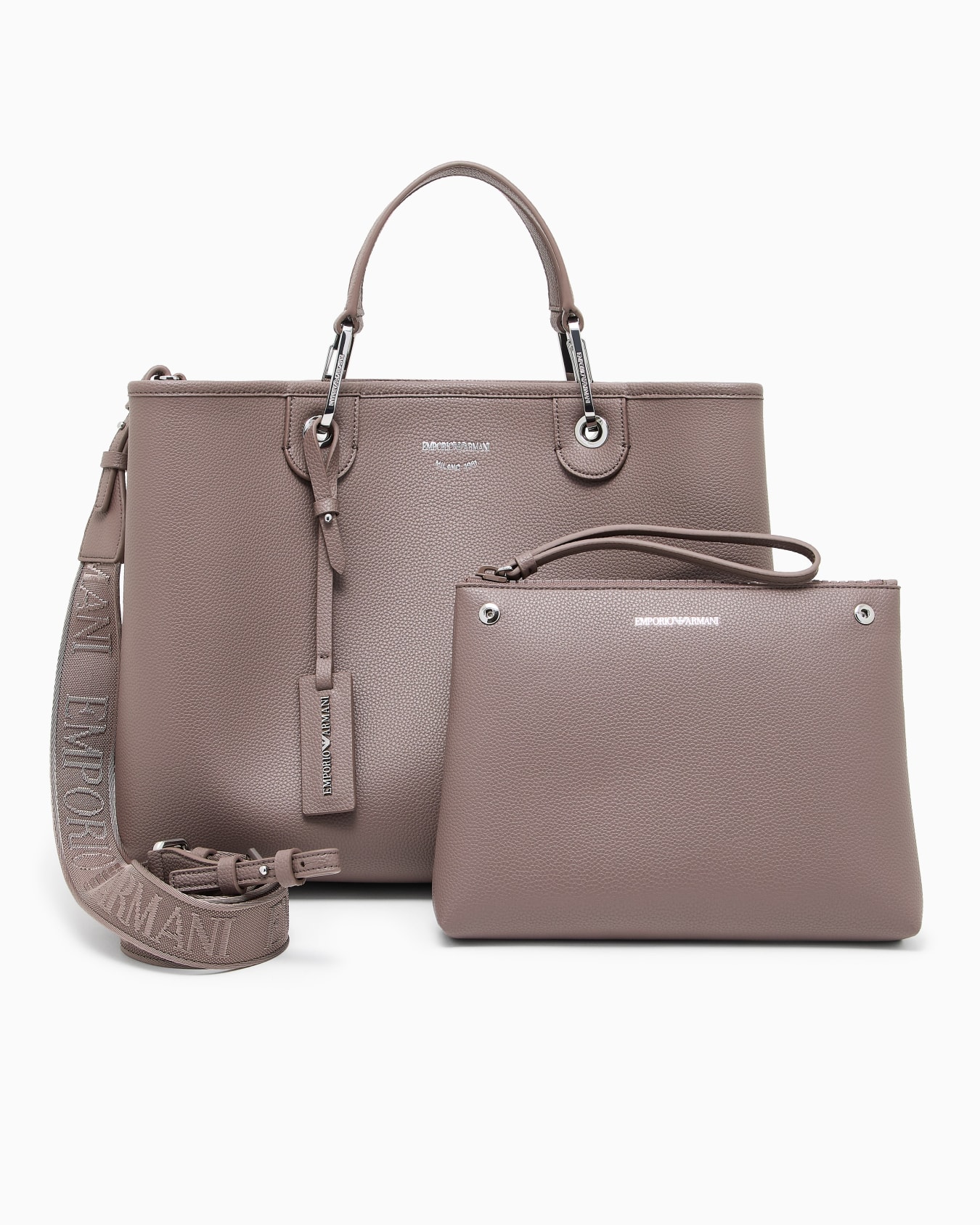Medium MyEA shopper bag with deer print Slide 4