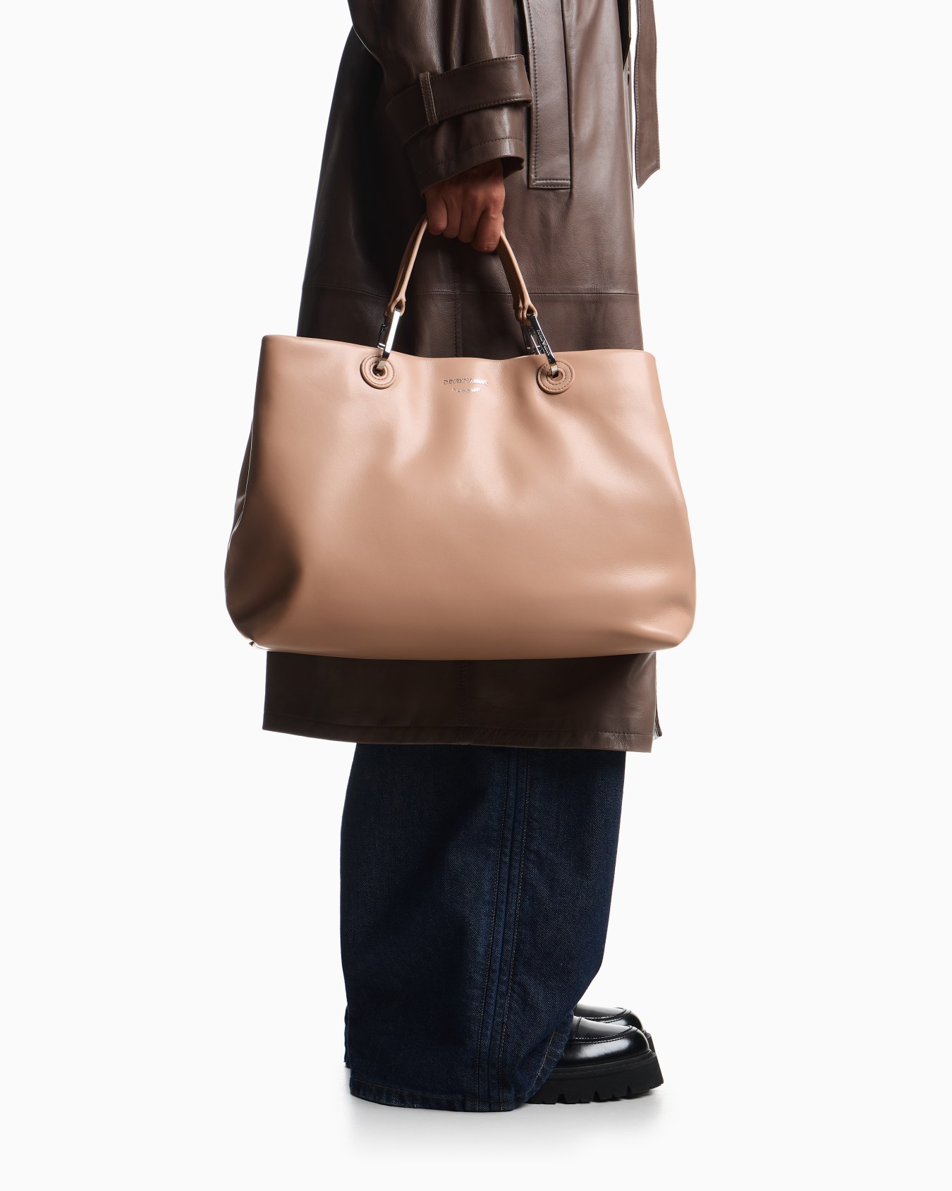 Nappa-leather medium MyEA shopper bag  Slide 6