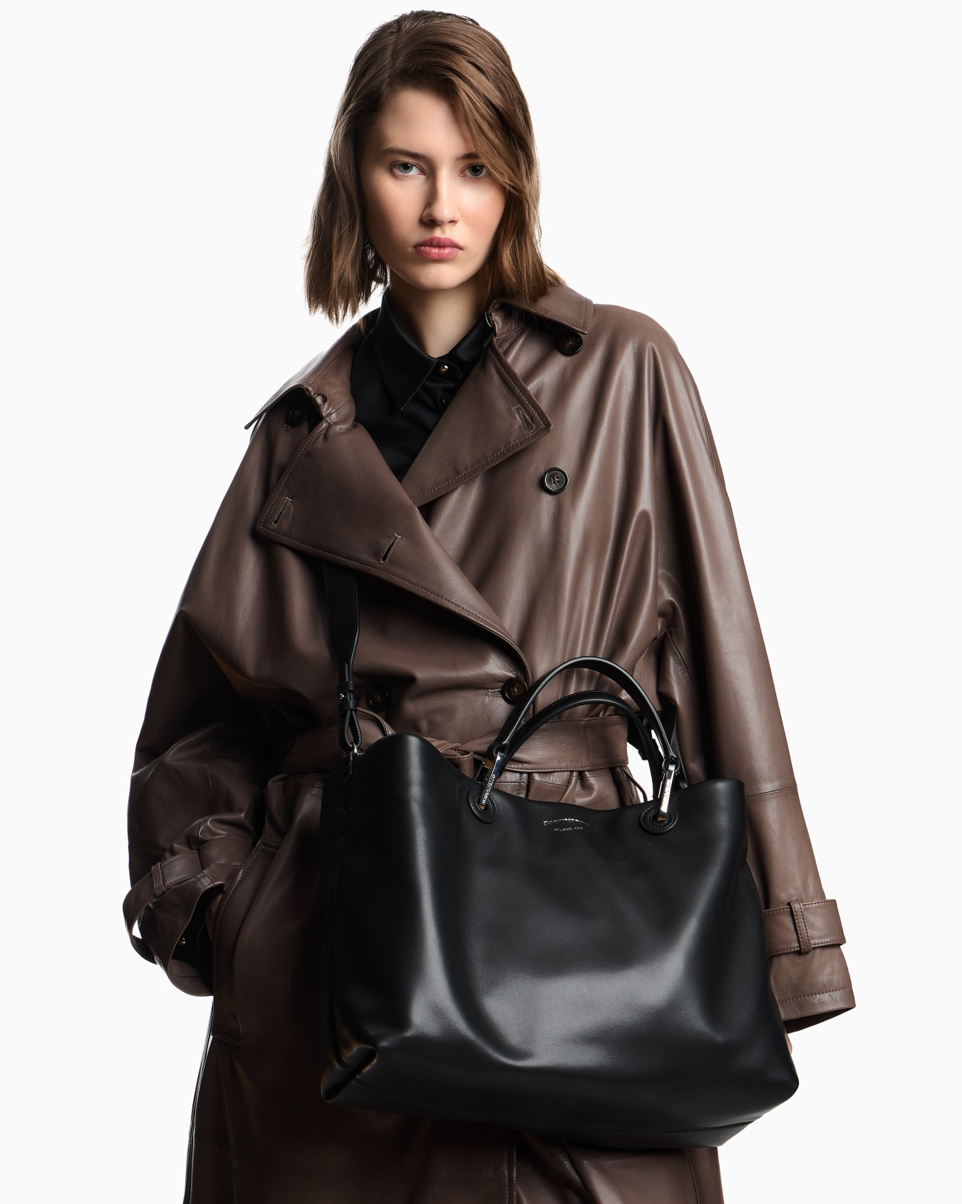 Nappa-leather medium MyEA shopper bag  Slide 7