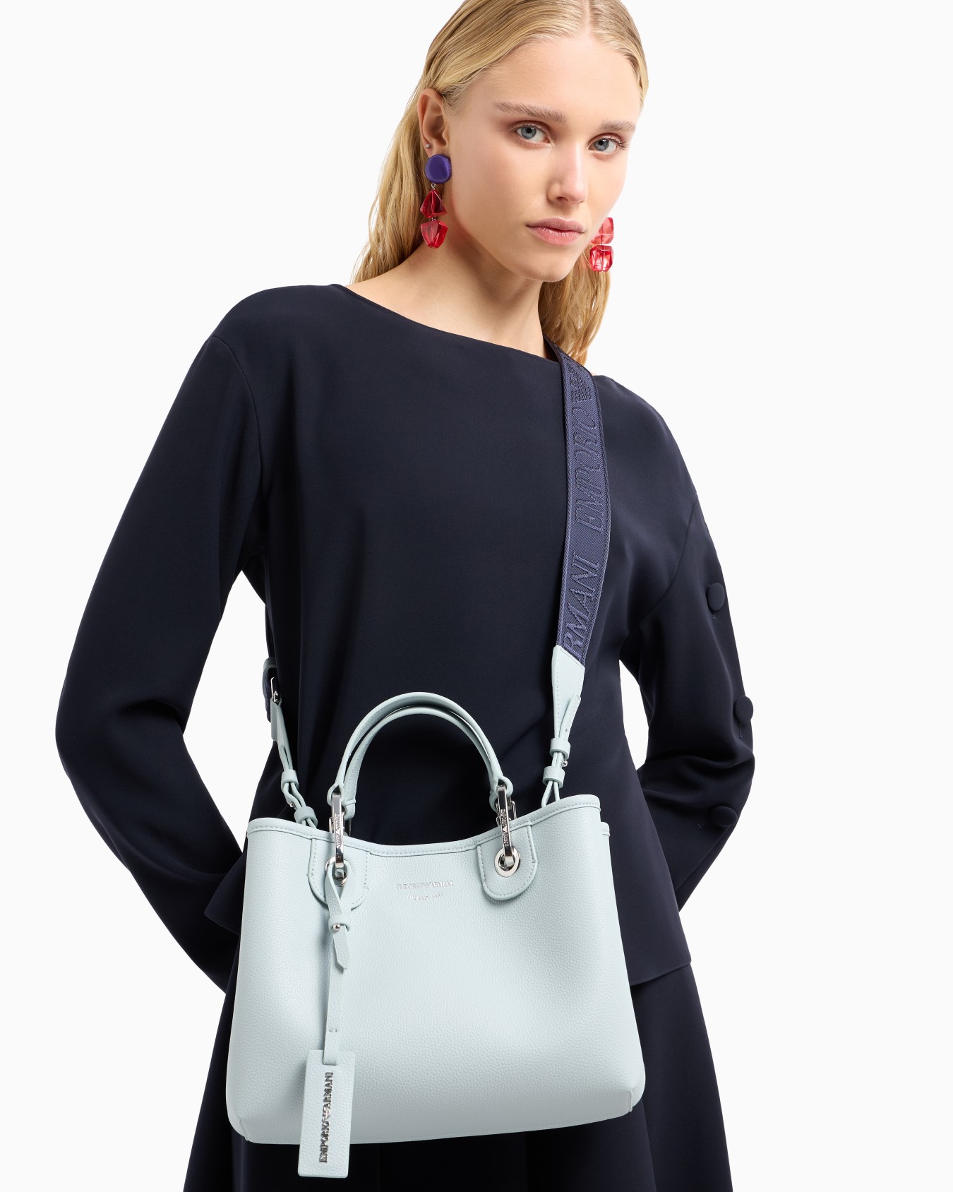Bolso shopper MyEA pequeño con estampado de ciervo Diapositiva 6