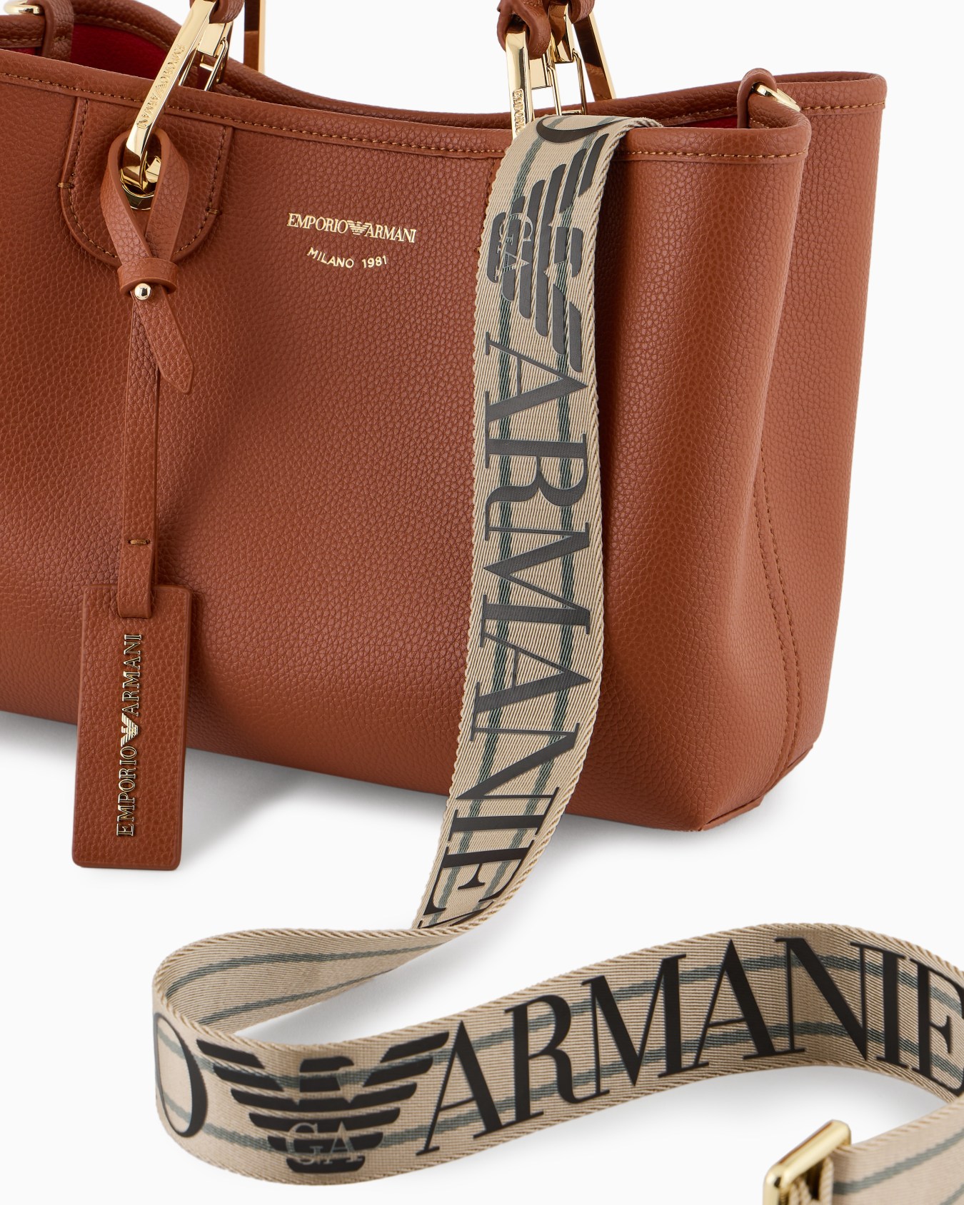 MyEA shopper bag with deer print Slide 4