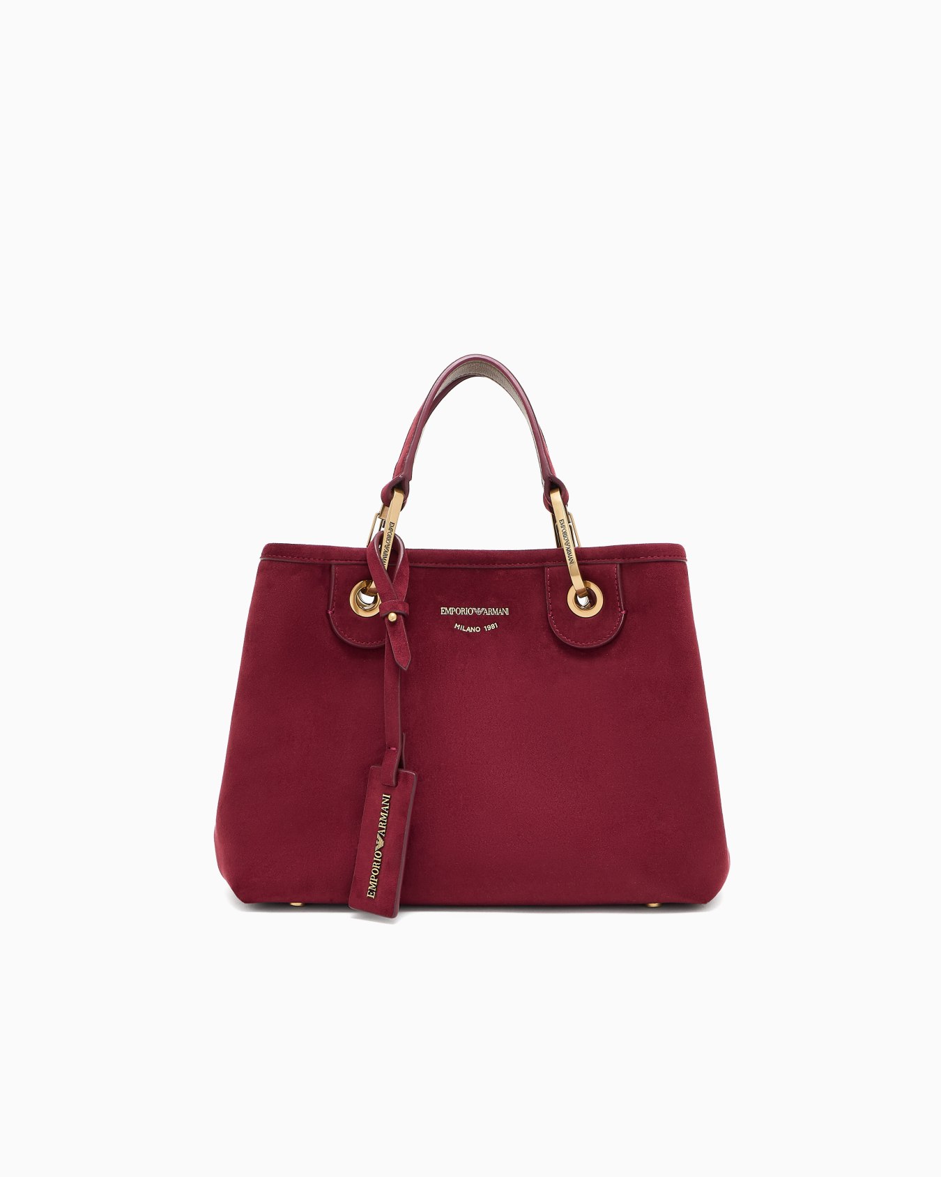 Faux suede small MyEA shopper bag Slide 0
