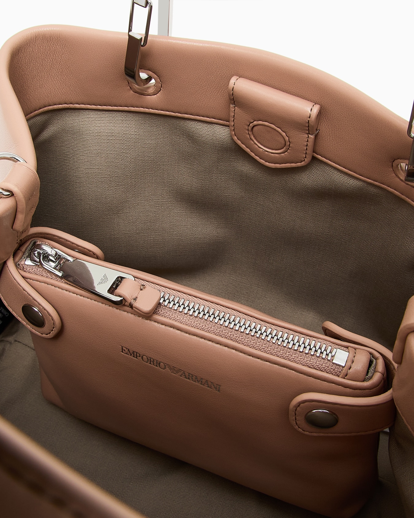 Nappa-leather small MyEA shopper bag  Slide 3