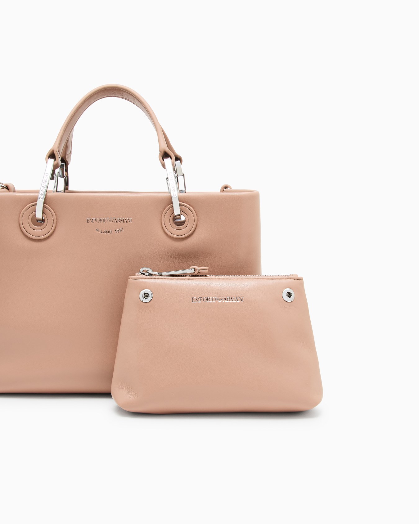 Nappa-leather small MyEA shopper bag  Slide 5