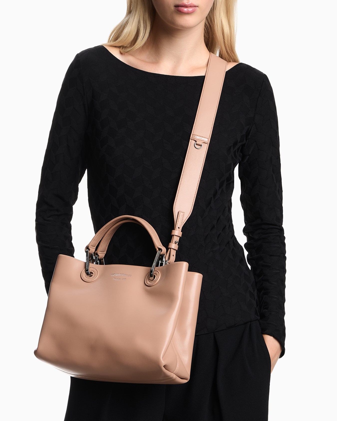 Nappa-leather small MyEA shopper bag  Slide 6