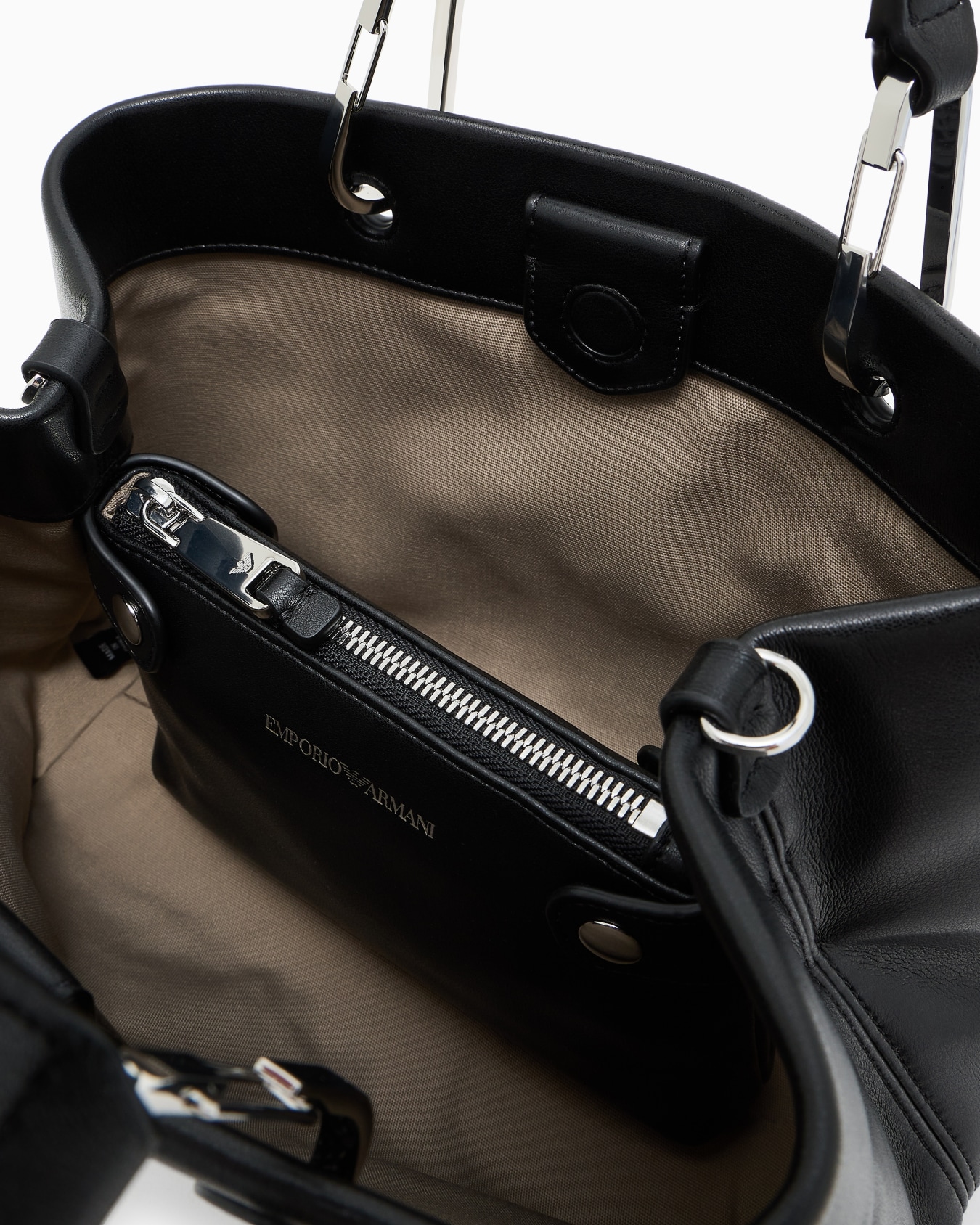Nappa-leather small MyEA shopper bag  Slide 3