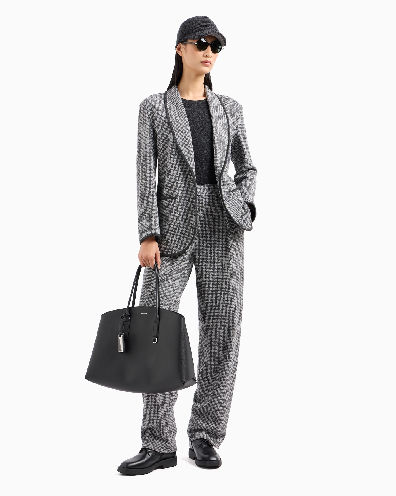 Maxi borsa a mano in pelle rigenerata Icon ASV Slide 5