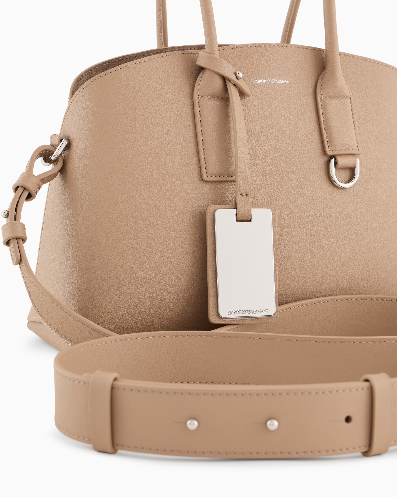 ASV Icon regenerated leather medium handbag Slide 4