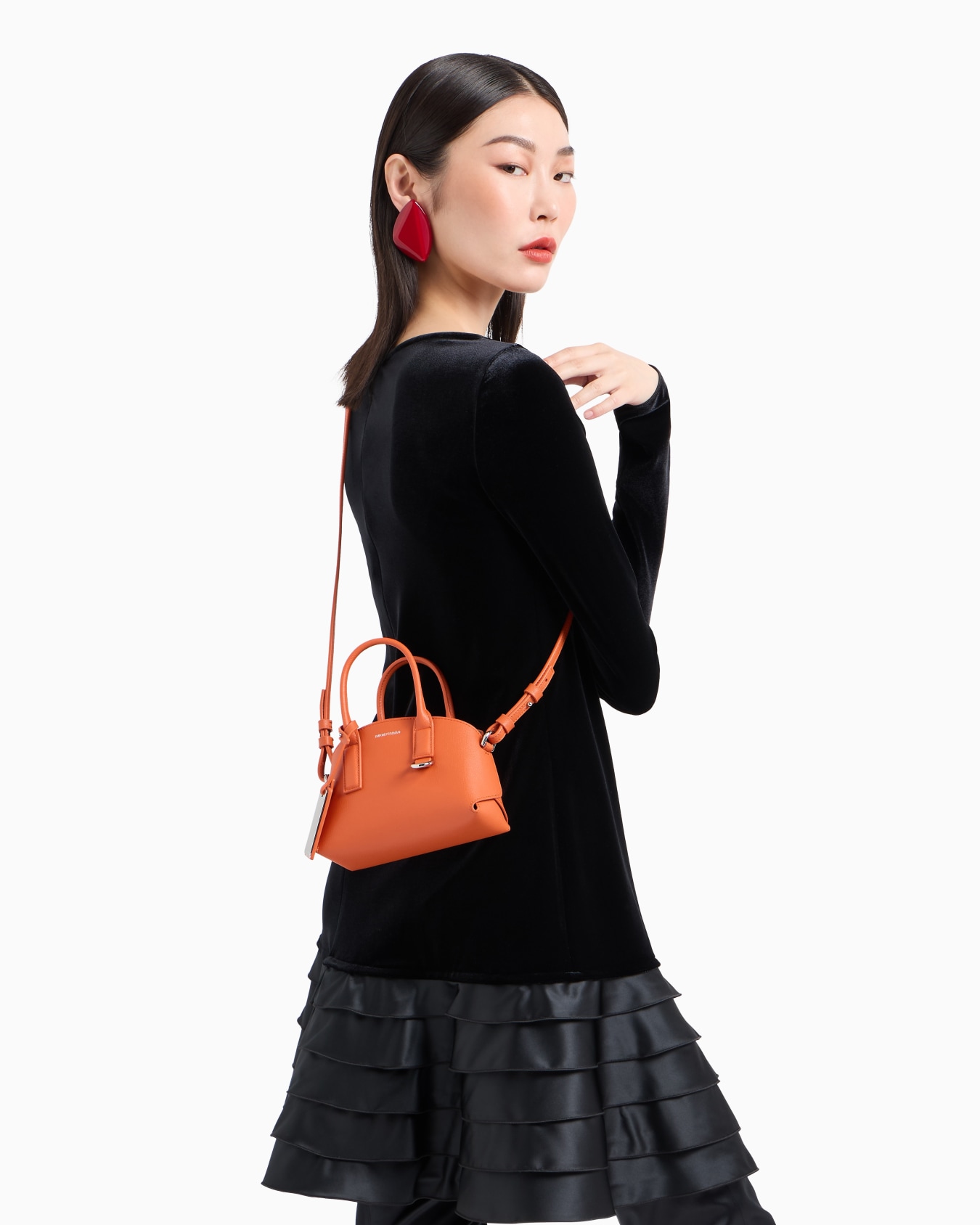 ASV Icon regenerated leather small handbag Slide 7