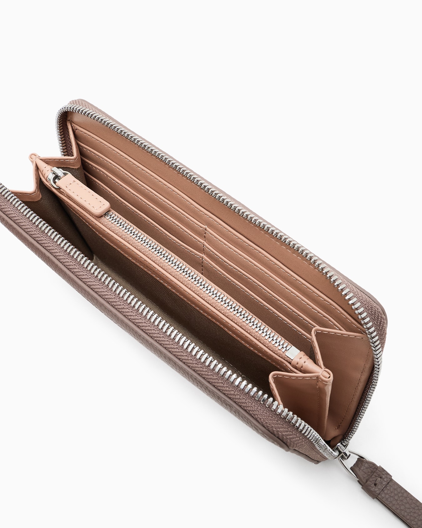 Deer-print MyEA wallet with wrap-around zip Slide 2