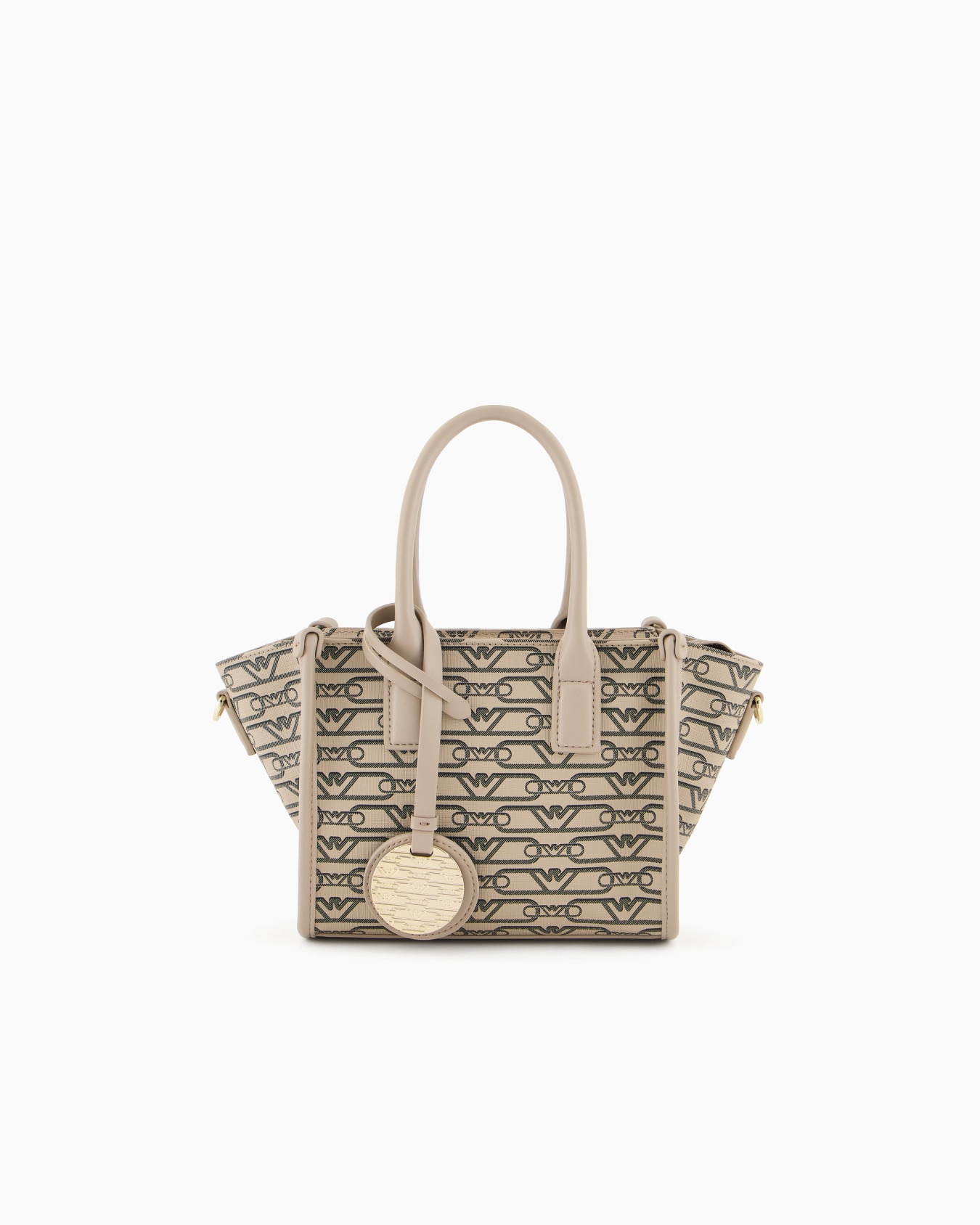 Petit sac cabas à imprimé monogramme all over Diapositive 0