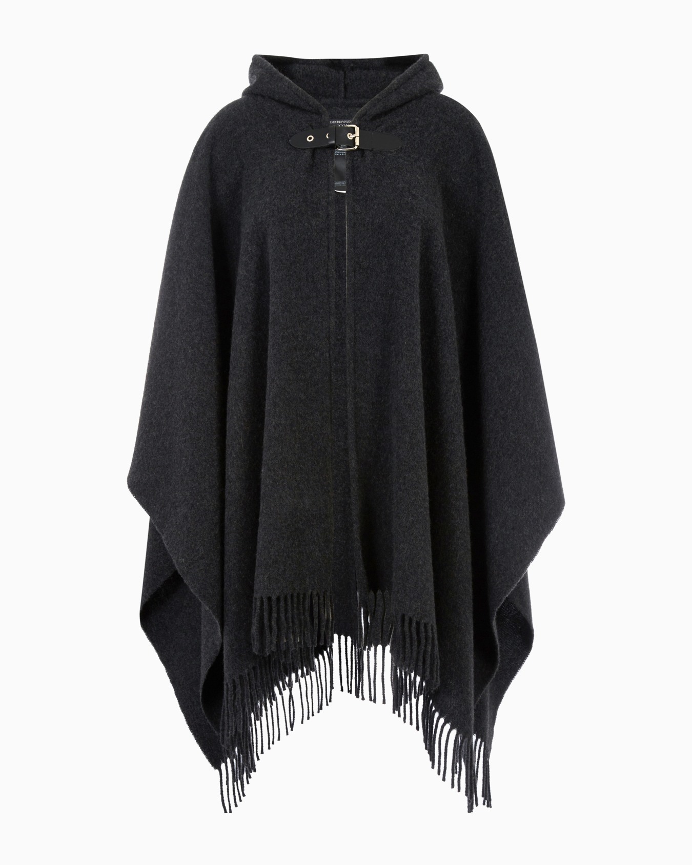 Icon pure wool hooded cape Slide 0