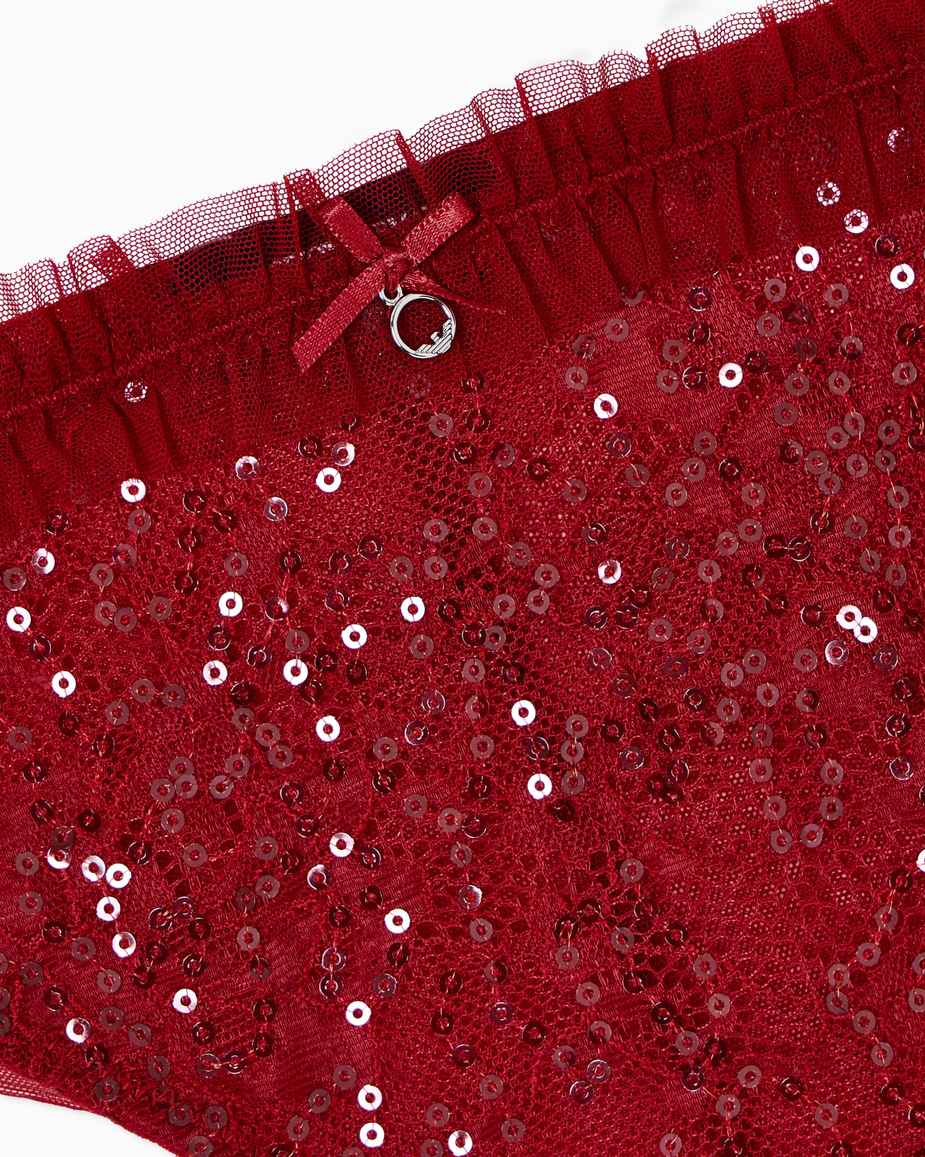 Braguita brasileña de encaje Sequins Lace Diapositiva 1