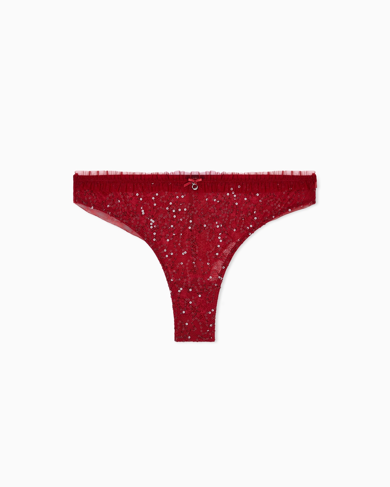 Braguita brasileña de encaje Sequins Lace Diapositiva 0