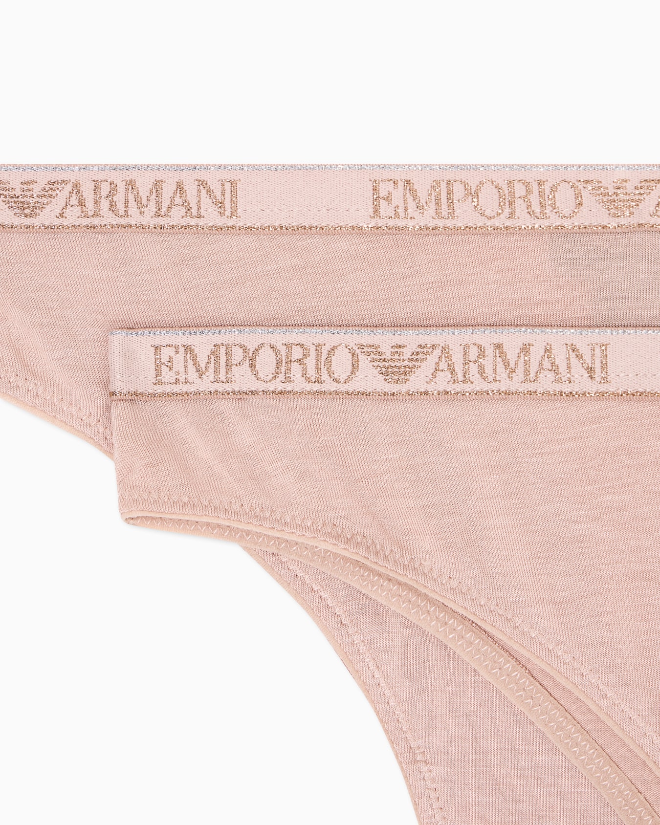 Two-pack of ASV Essential studs viscose Brazilian briefs Slide 3