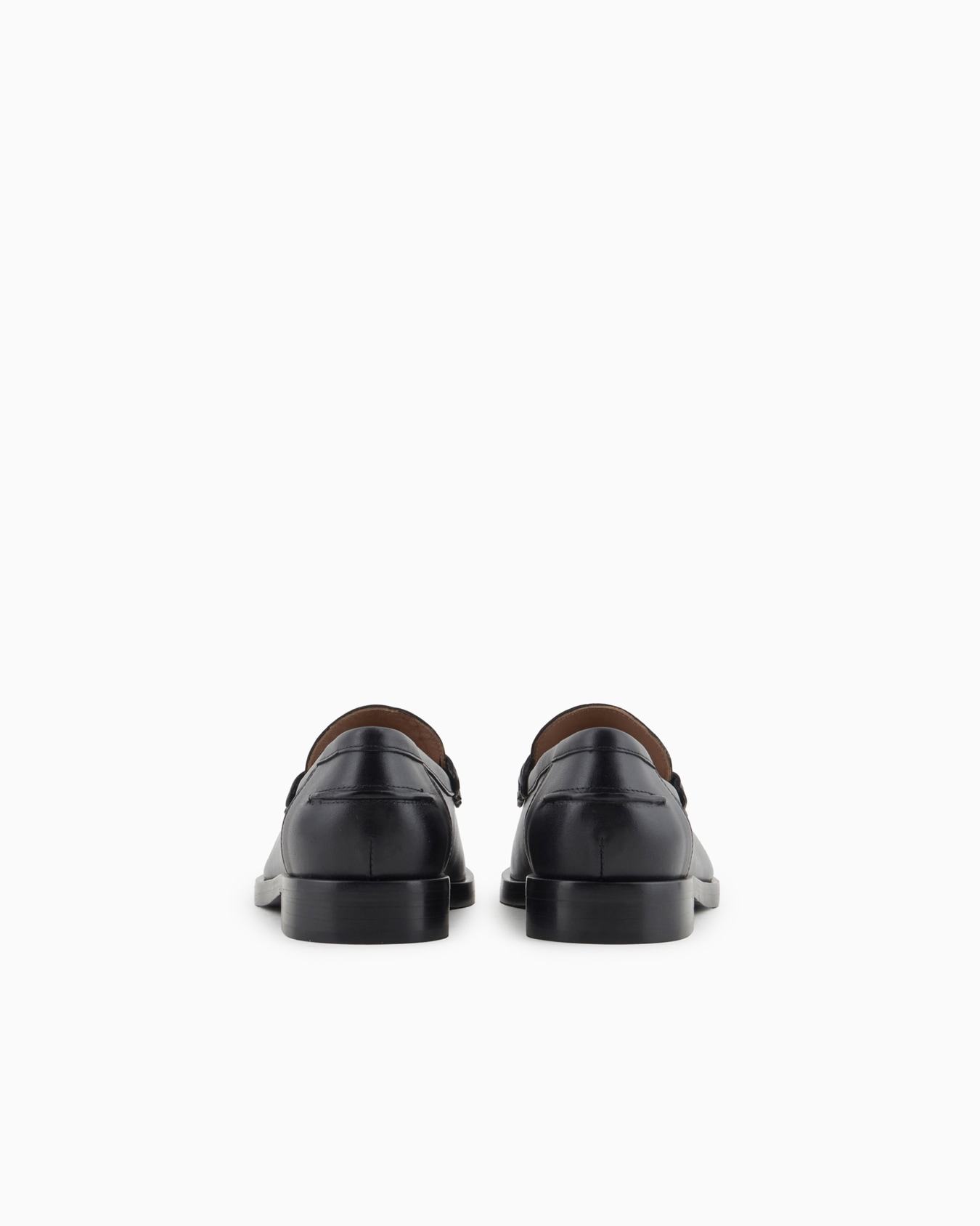 Leather loafers with Icon stirrup Slide 3