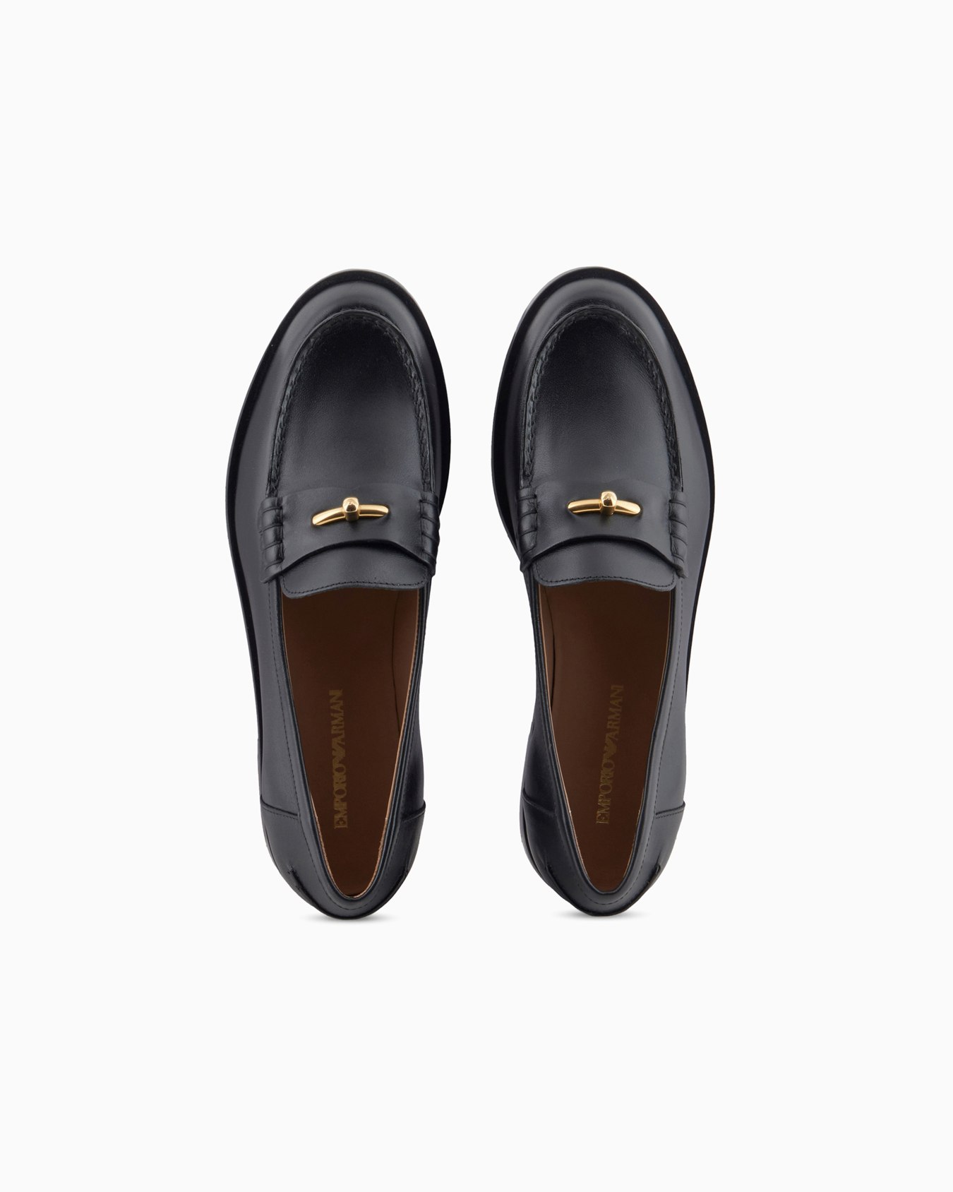 Leather loafers with Icon stirrup Slide 2