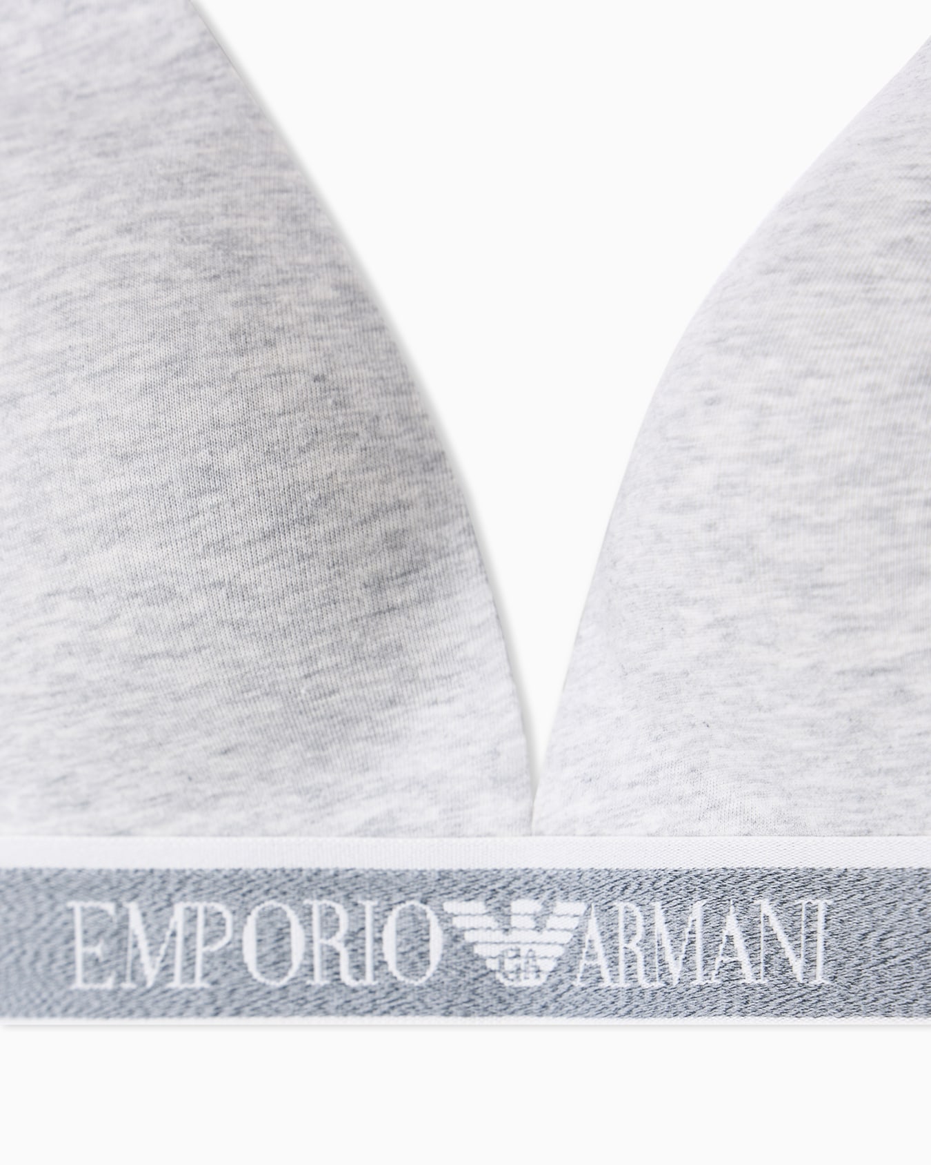 Bralette imbottita in cotone organico Iconic logoband ASV Slide 3