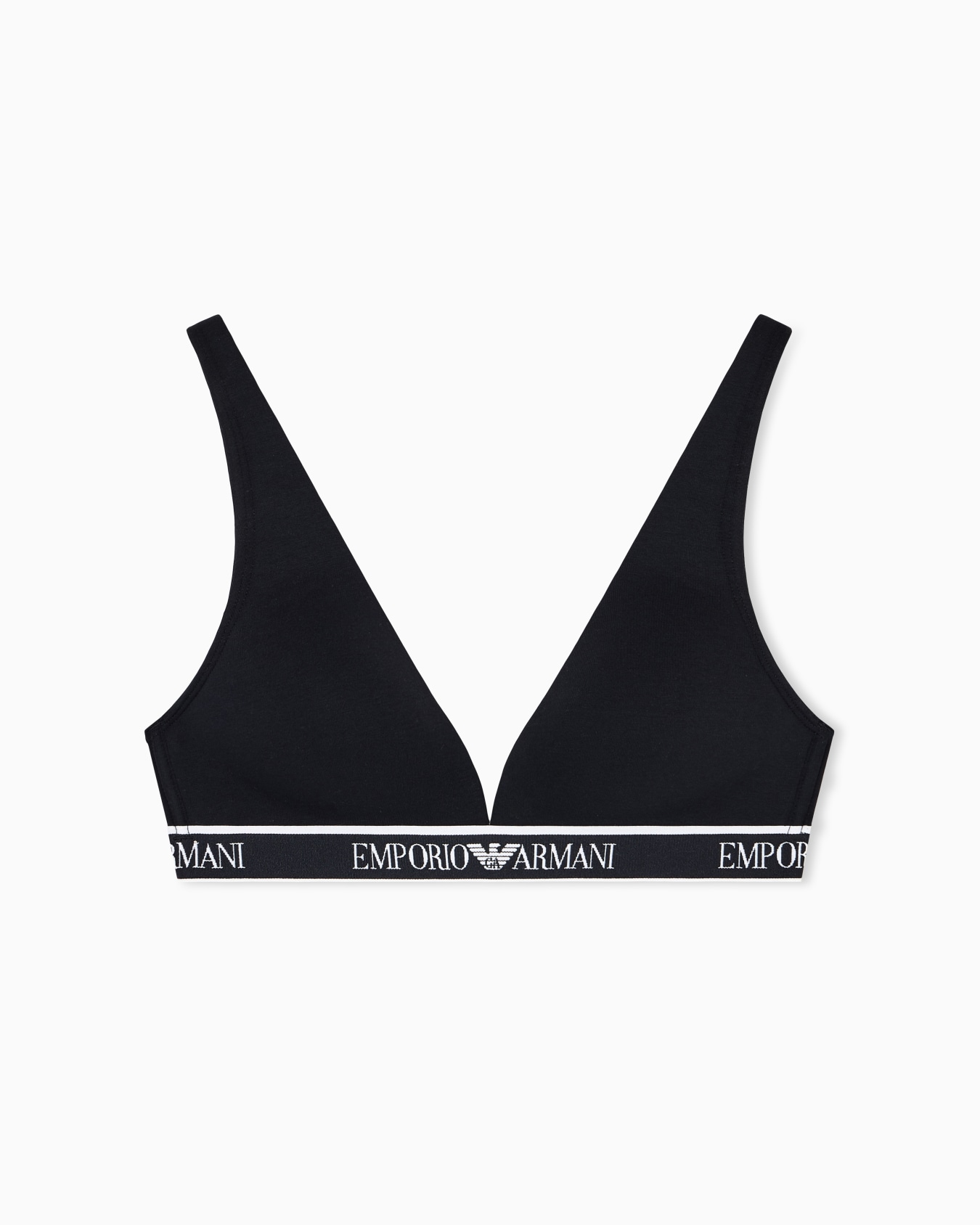 ASV Gepolsterter Bralette aus Iconic Bio-Baumwolle mit Logo-Band Folie 0
