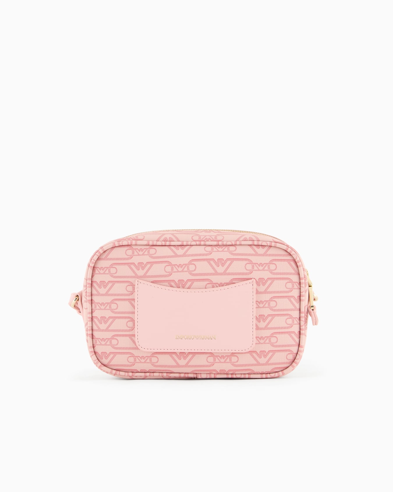 Camera case with shoulder strap and all-over monogram print Slide 2