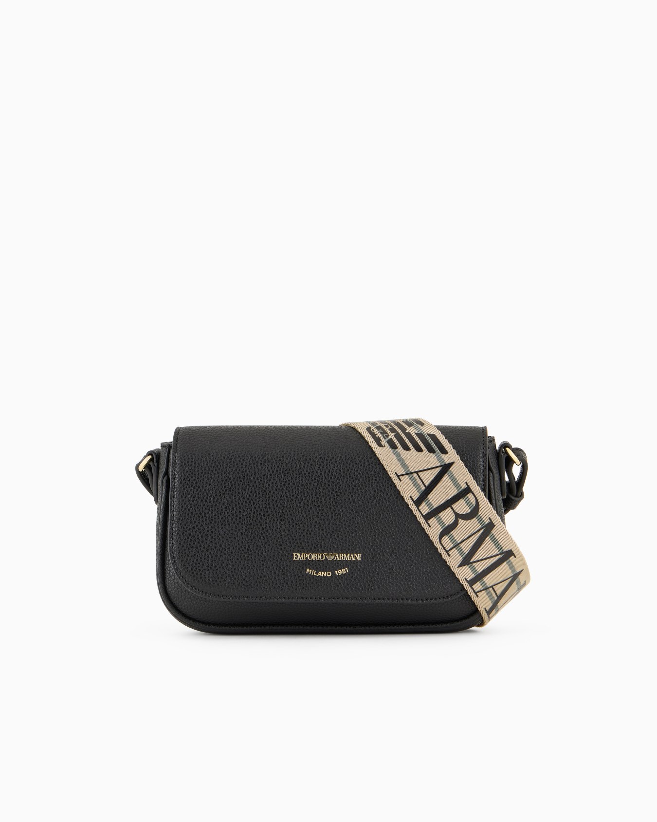 Deer-print mini bag with shoulder strap Slide 0