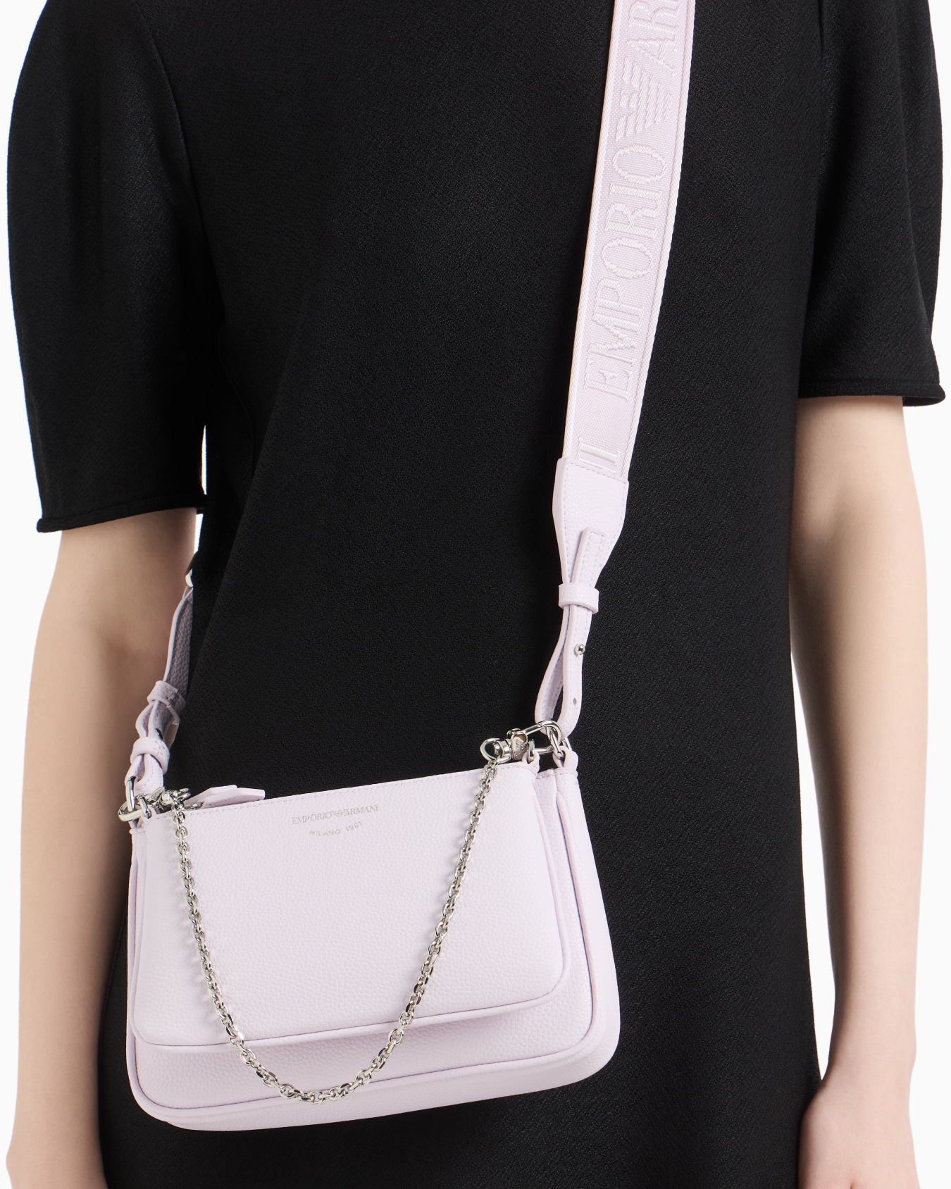 Sac mini double avec bandoulière imprimé cerf Diapositive 7