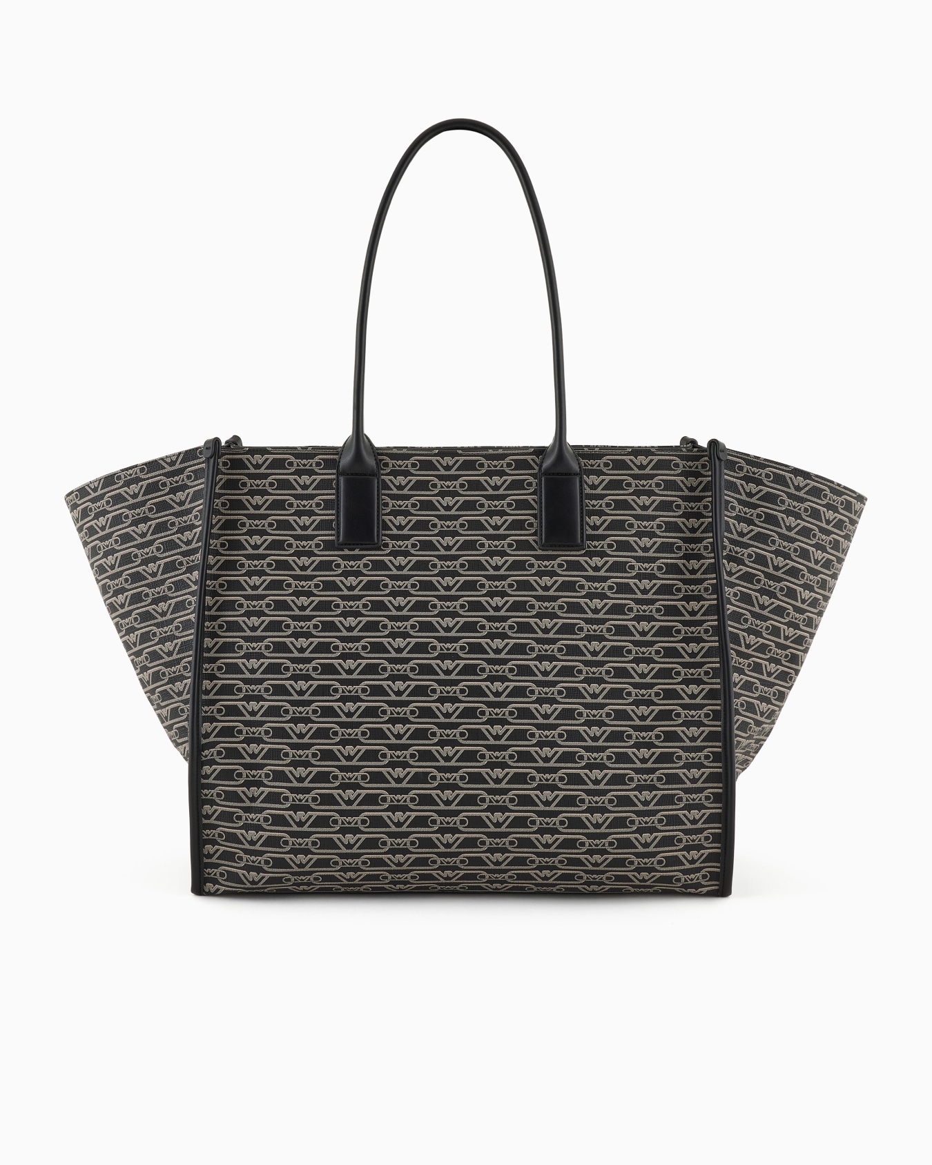 Grand sac cabas à imprimé monogramme all over Diapositive 2