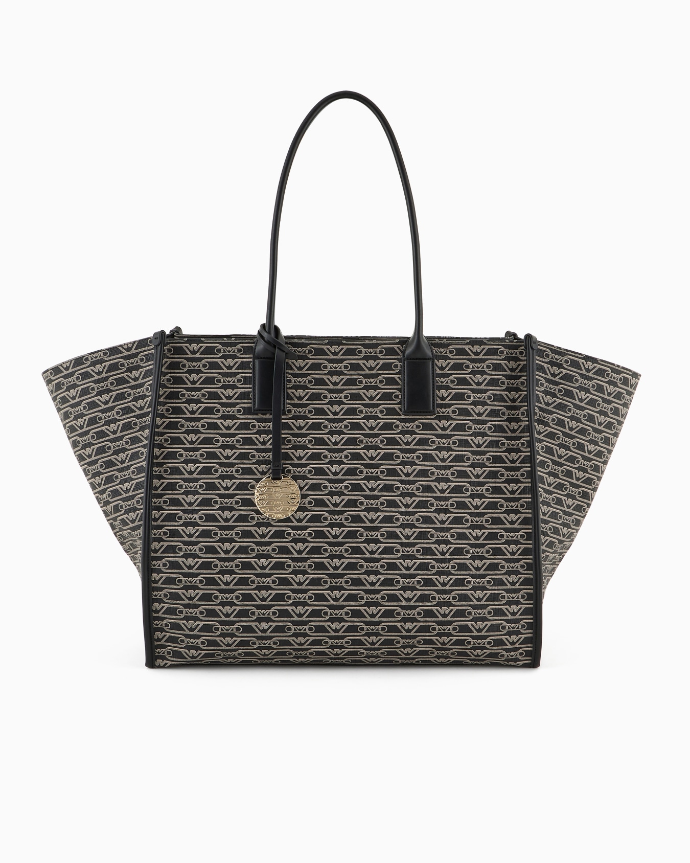 Grand sac cabas à imprimé monogramme all over Diapositive 0