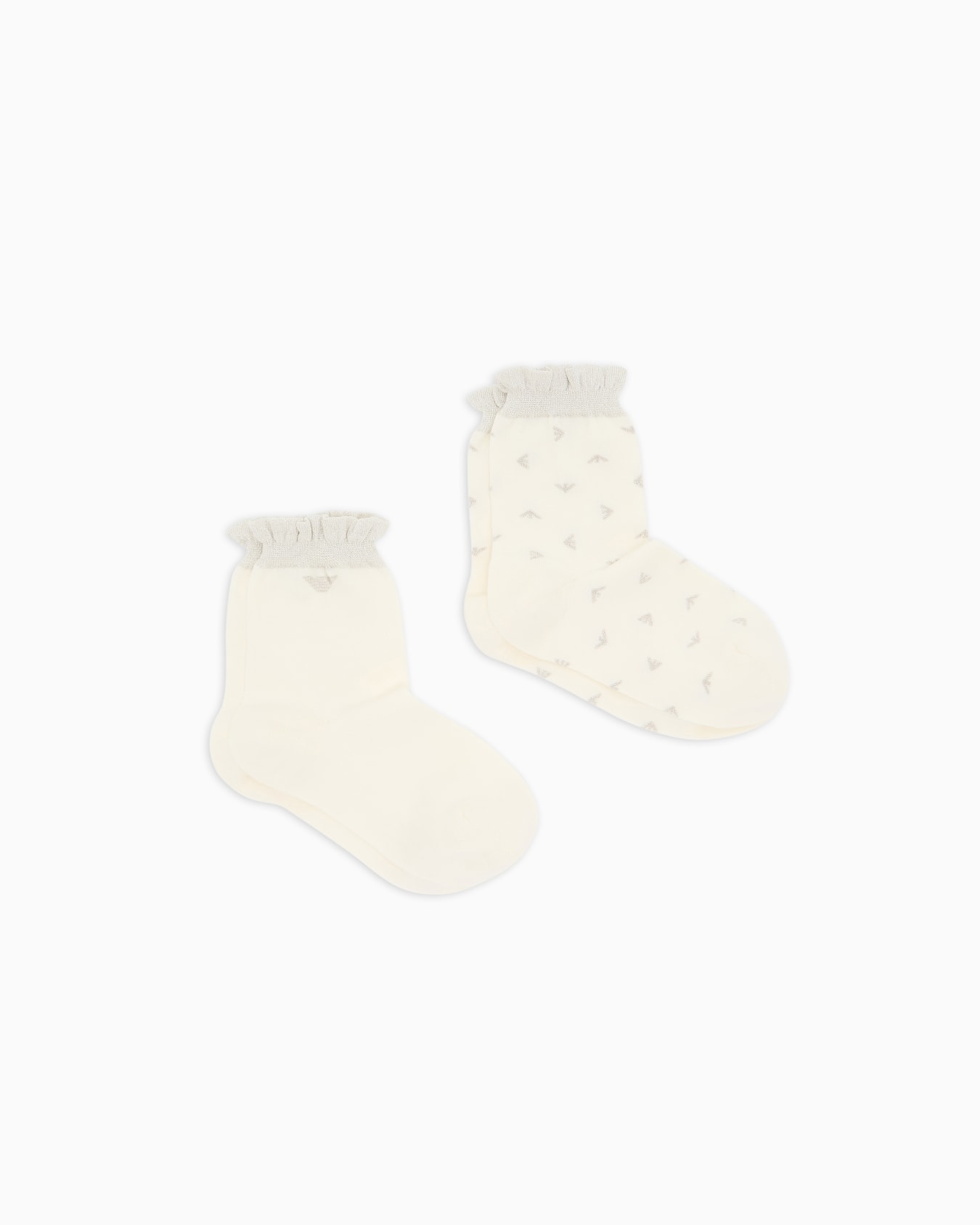 Two-pack of socks with shiny logo Slide 0