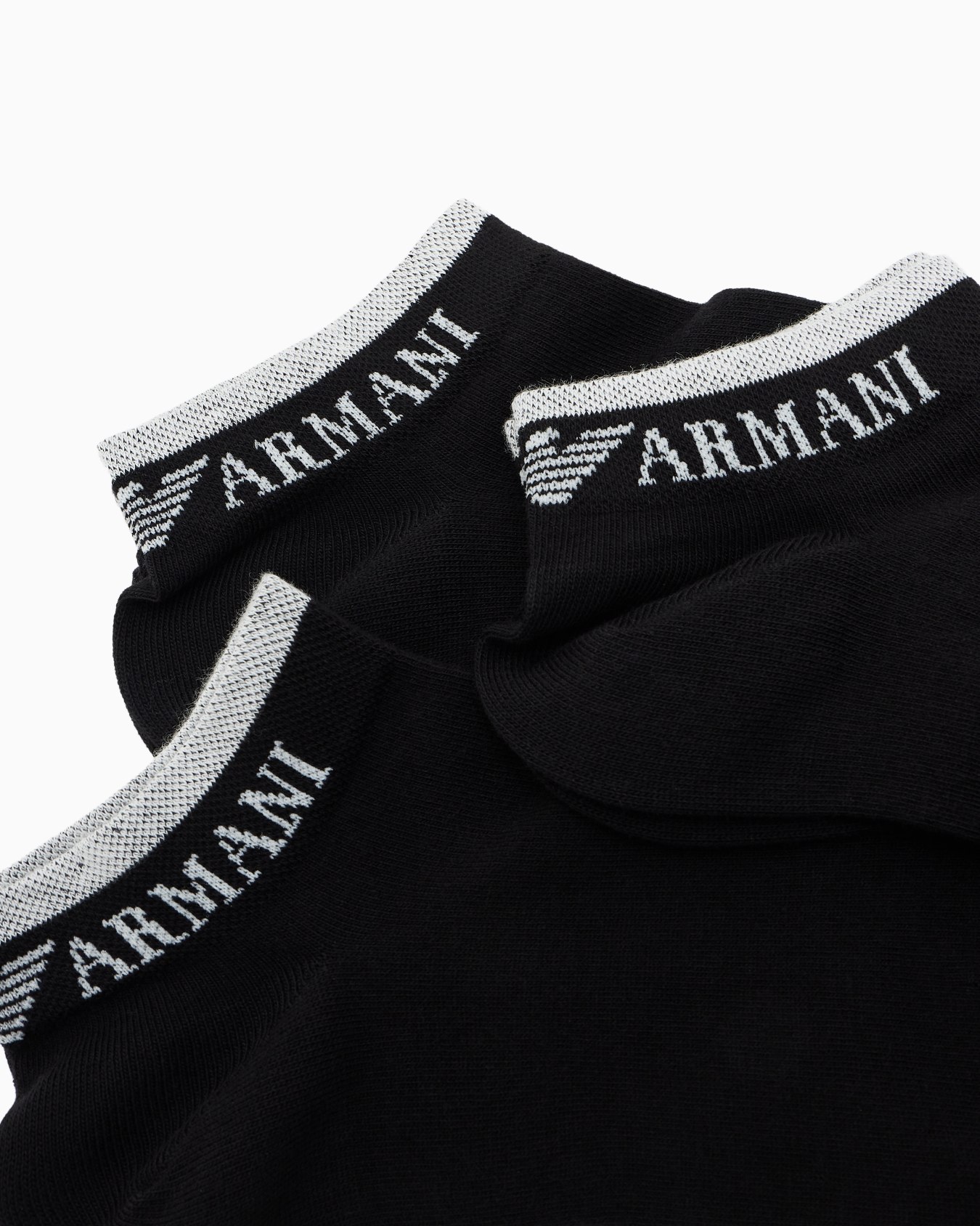Three-pack of ASV socks with jacquard logo Slide 1