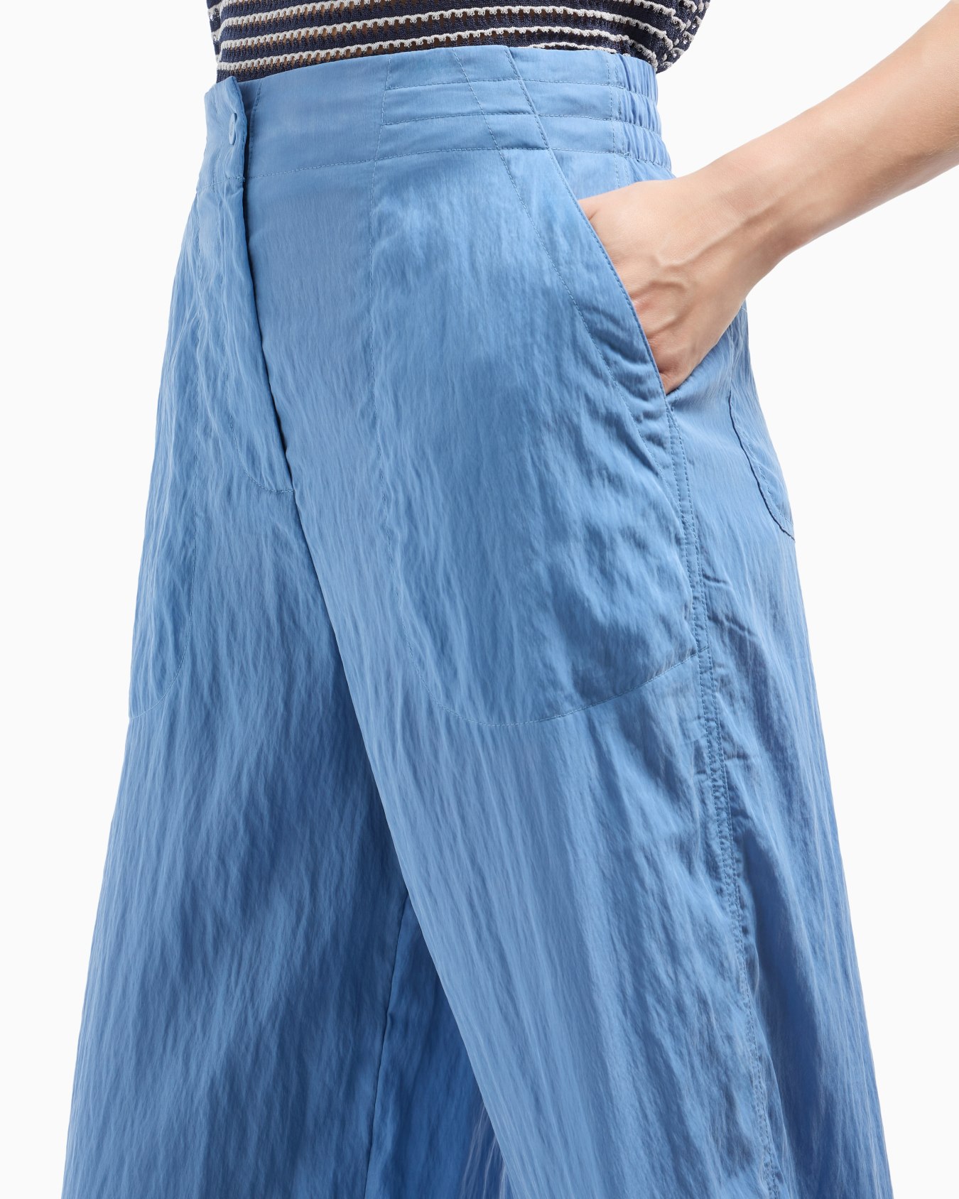 Pantalon en cupro technique Diapositive 5