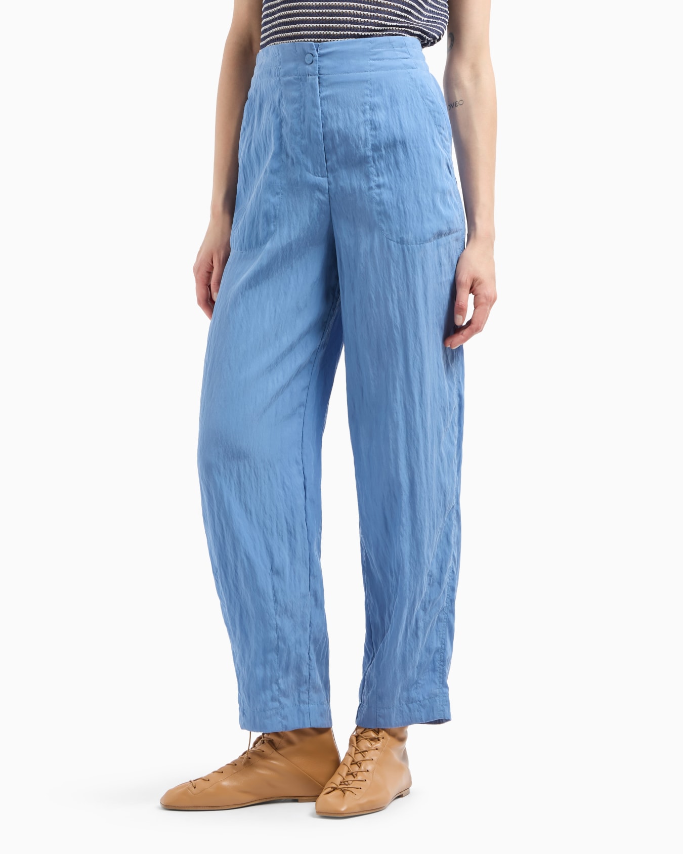 Pantalon en cupro technique Diapositive 4