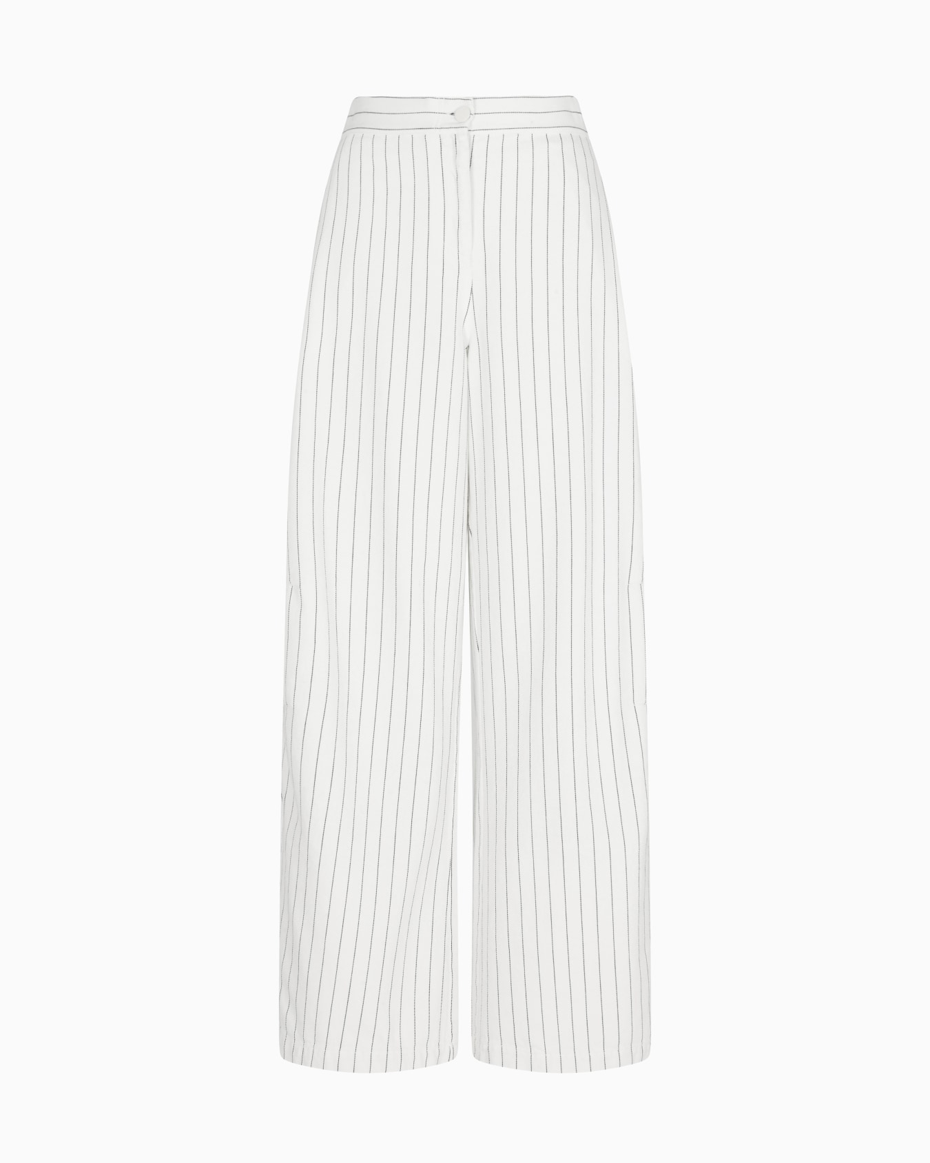 Garment-dyed striped bull trousers Slide 0