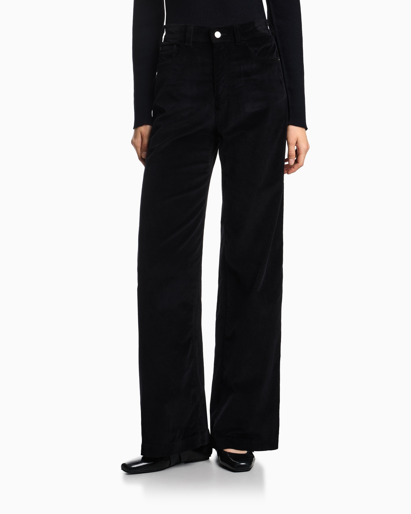 J14 regular-fit garment-dyed corduroy trousers Slide 3