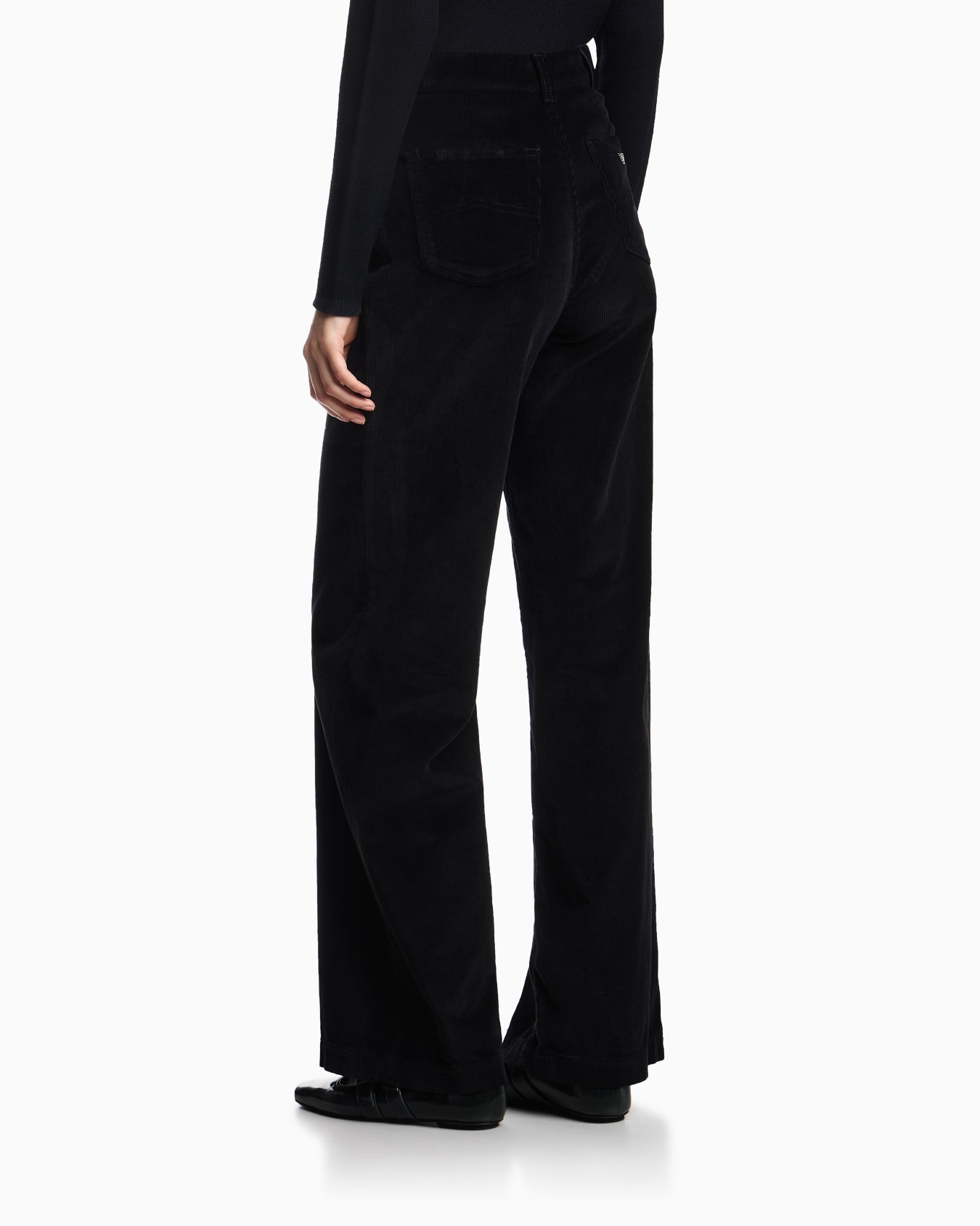 J14 regular-fit garment-dyed corduroy trousers Slide 2