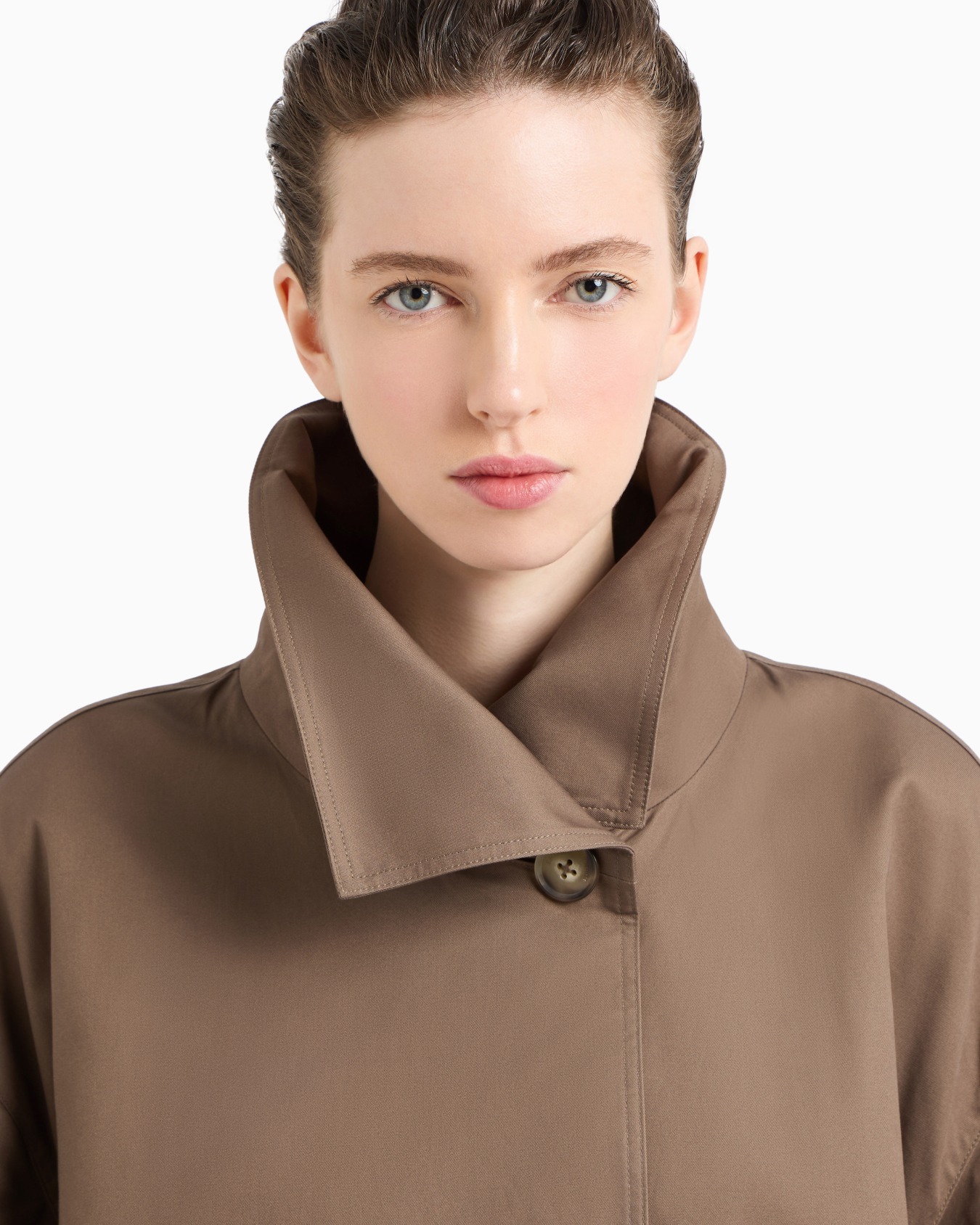 Gabardina con torchón de tejido pima Diapositiva 3