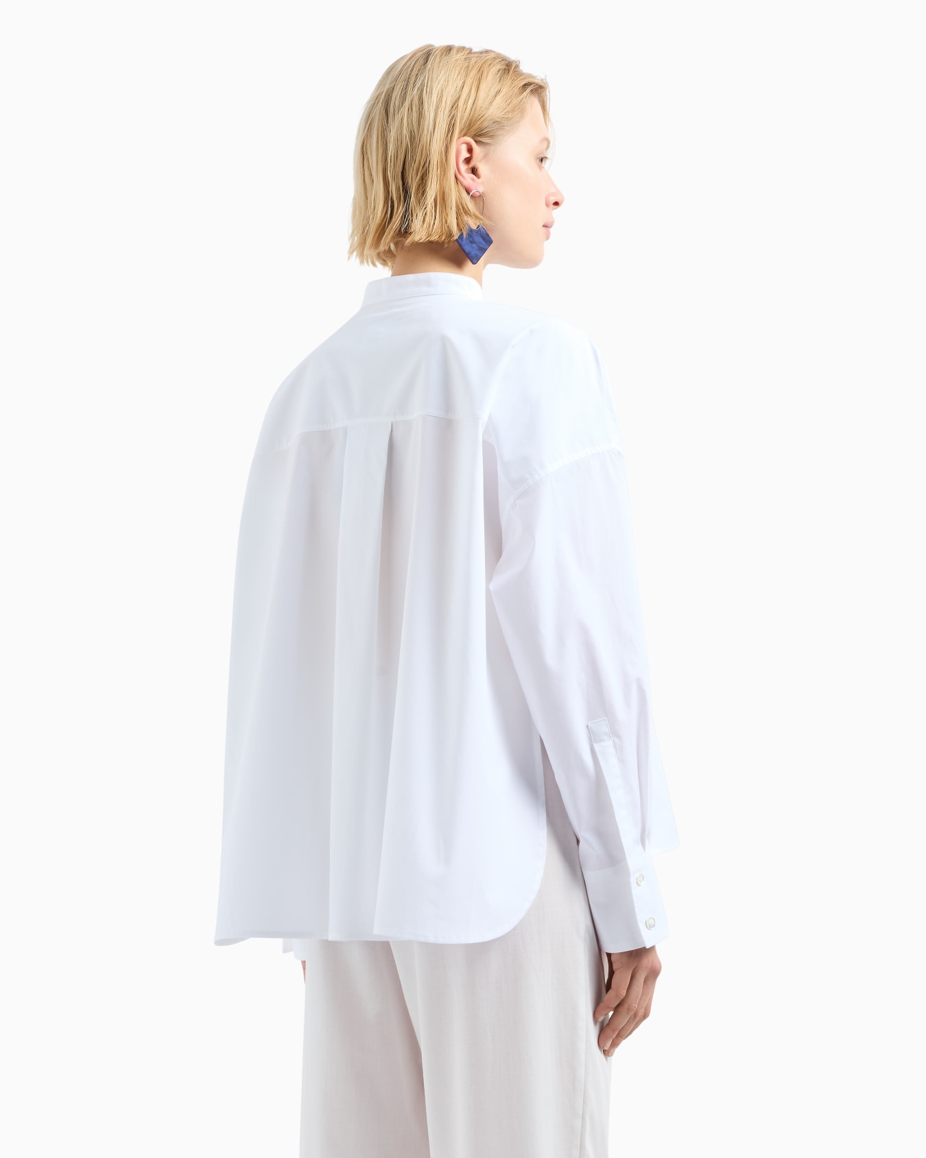 Pure cotton shirt with guru collar  Diapositiva 3