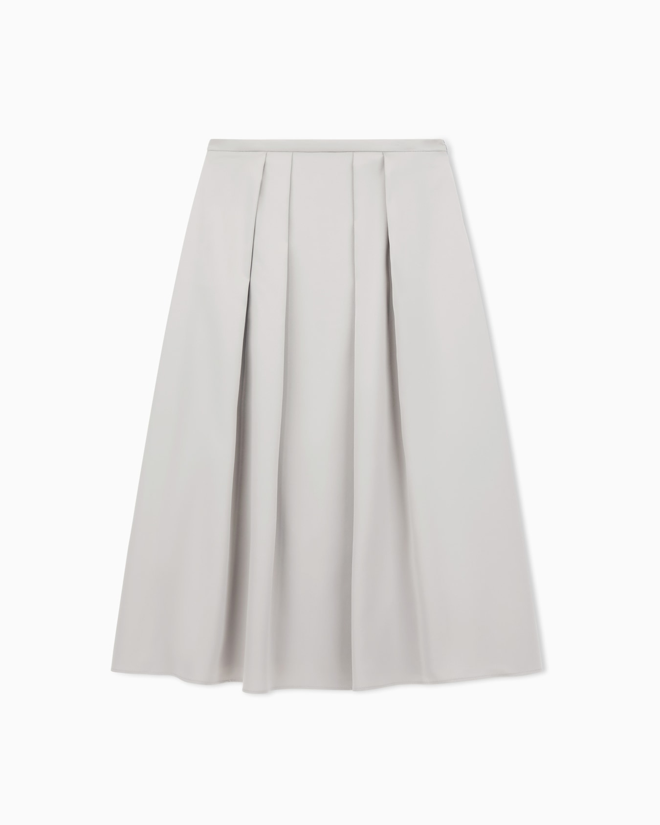 Valentine’s Day capsule collection satin crêpe pleated skirt Slide 0