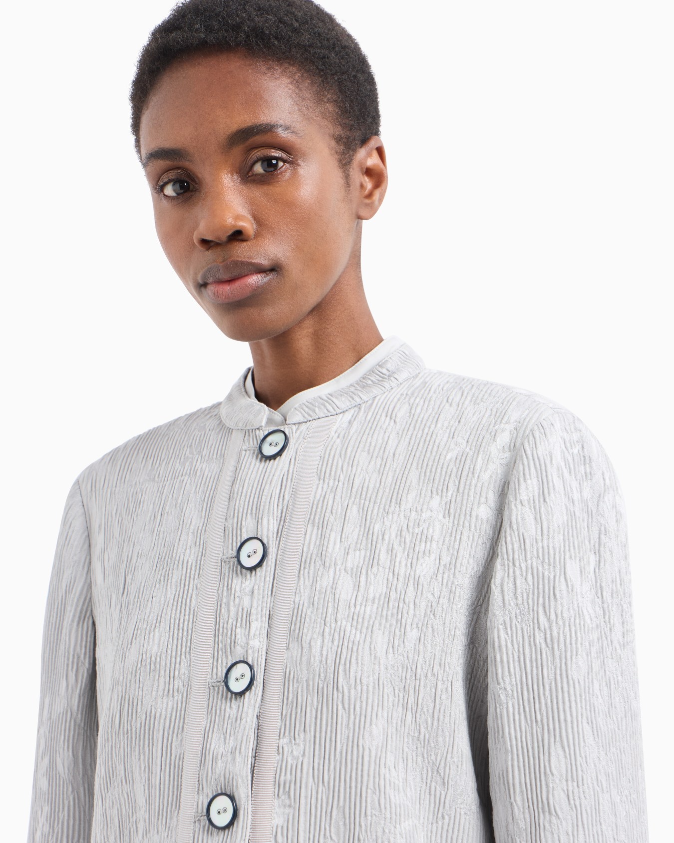 Icon floral jacquard canneté jacket Slide 5