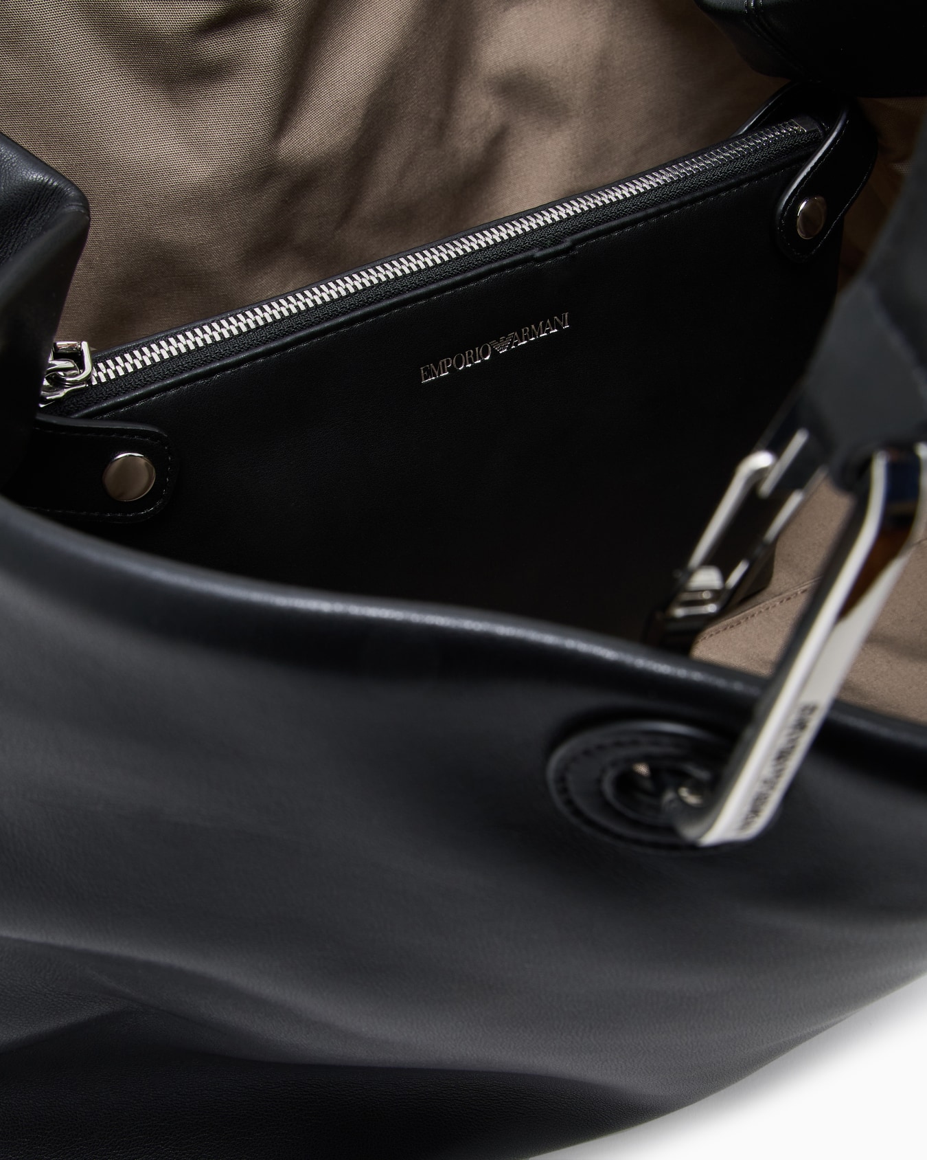 Large nappa leather MyEA shopper bag Slide 3