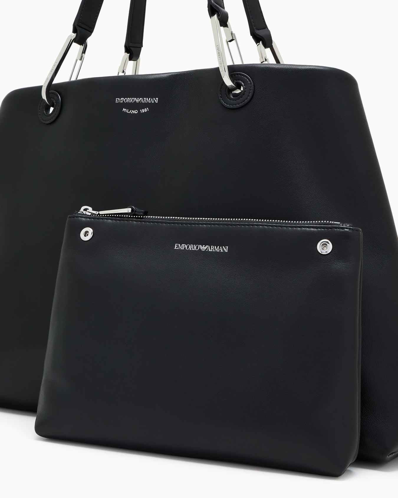 Large nappa leather MyEA shopper bag Slide 5