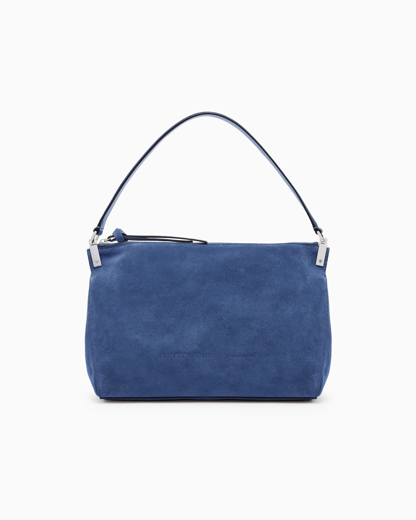 Medium suede handbag Slide 0