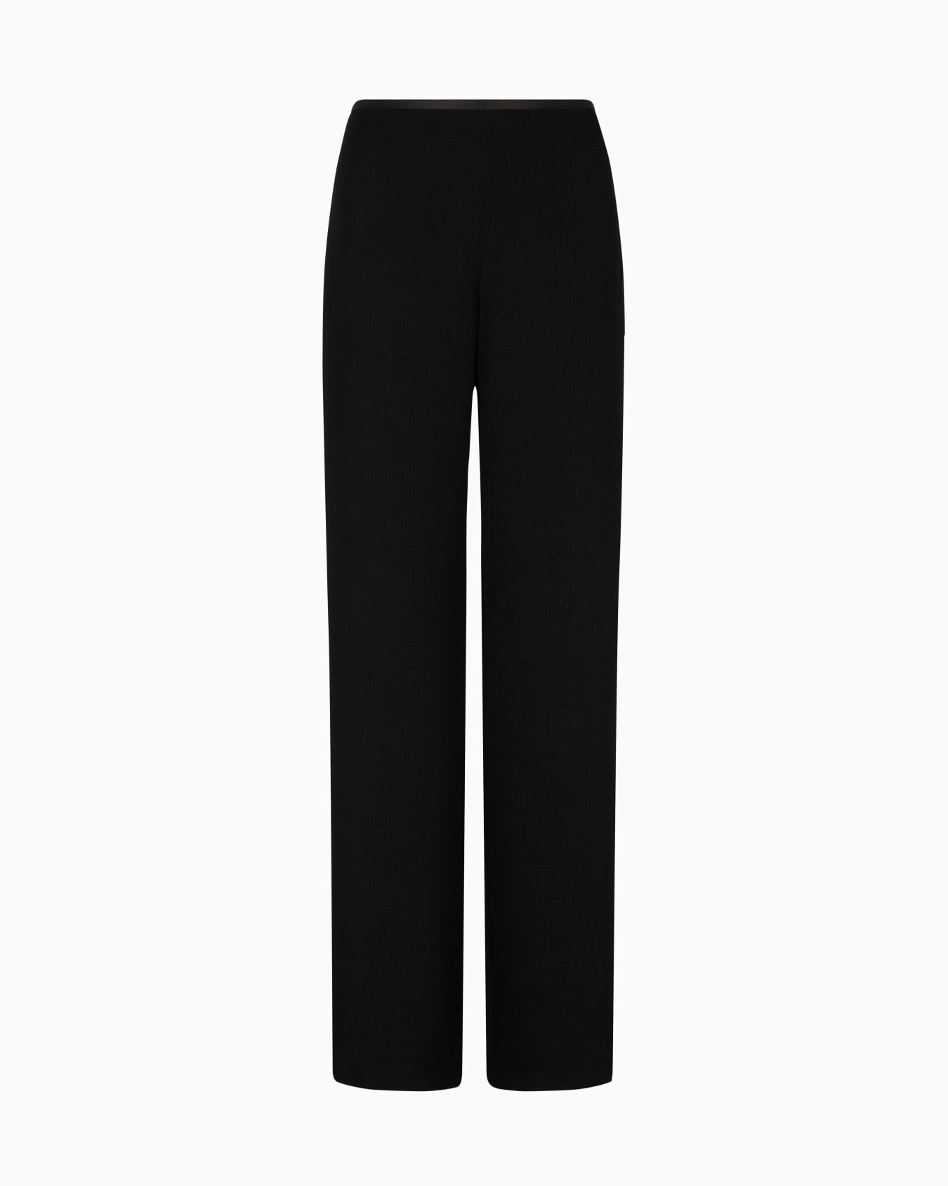 Pantalon palazzo en tissu technique gaufré ASV Diapositive 0