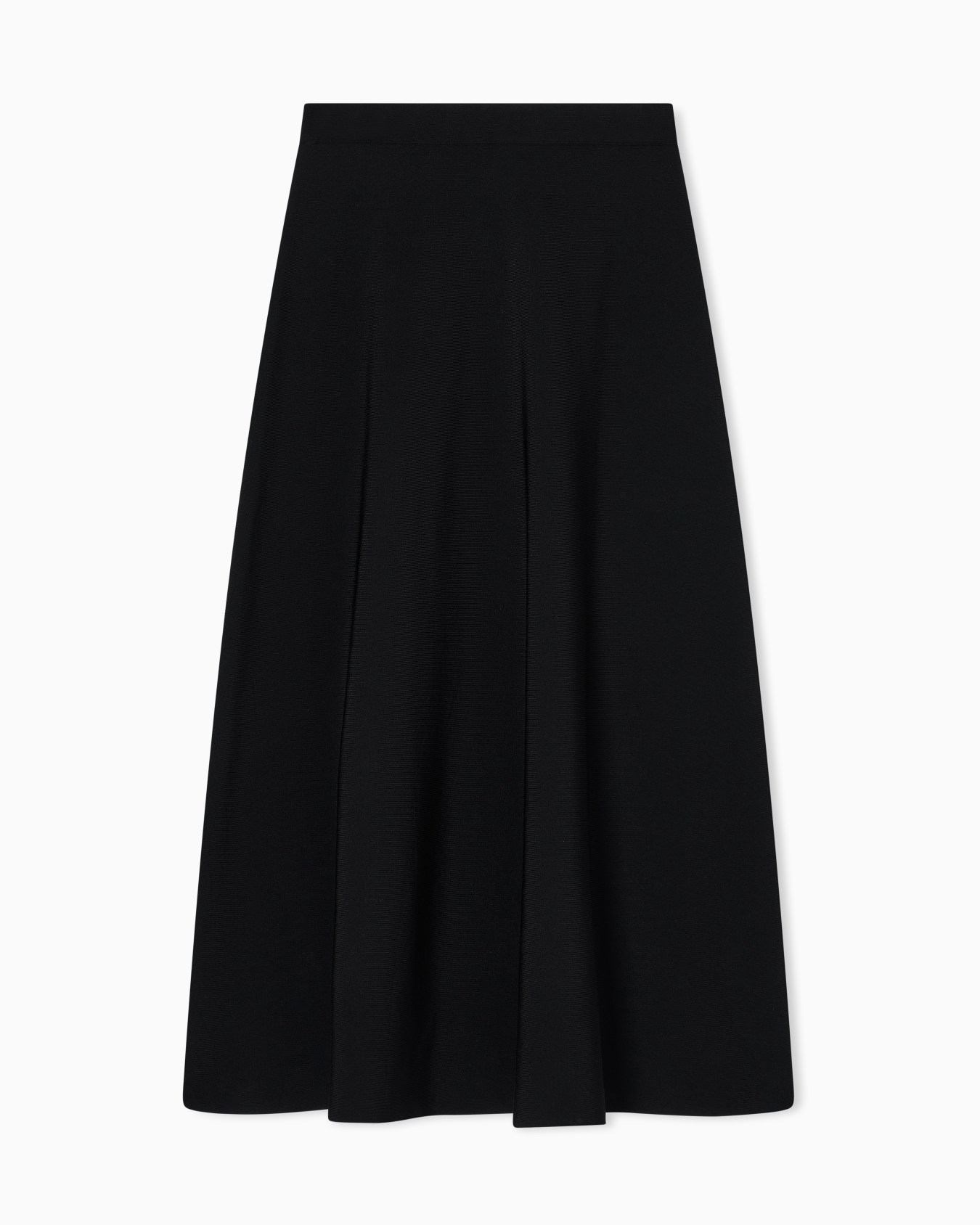 Jupe longue évasée en viscose stretch Diapositive 0